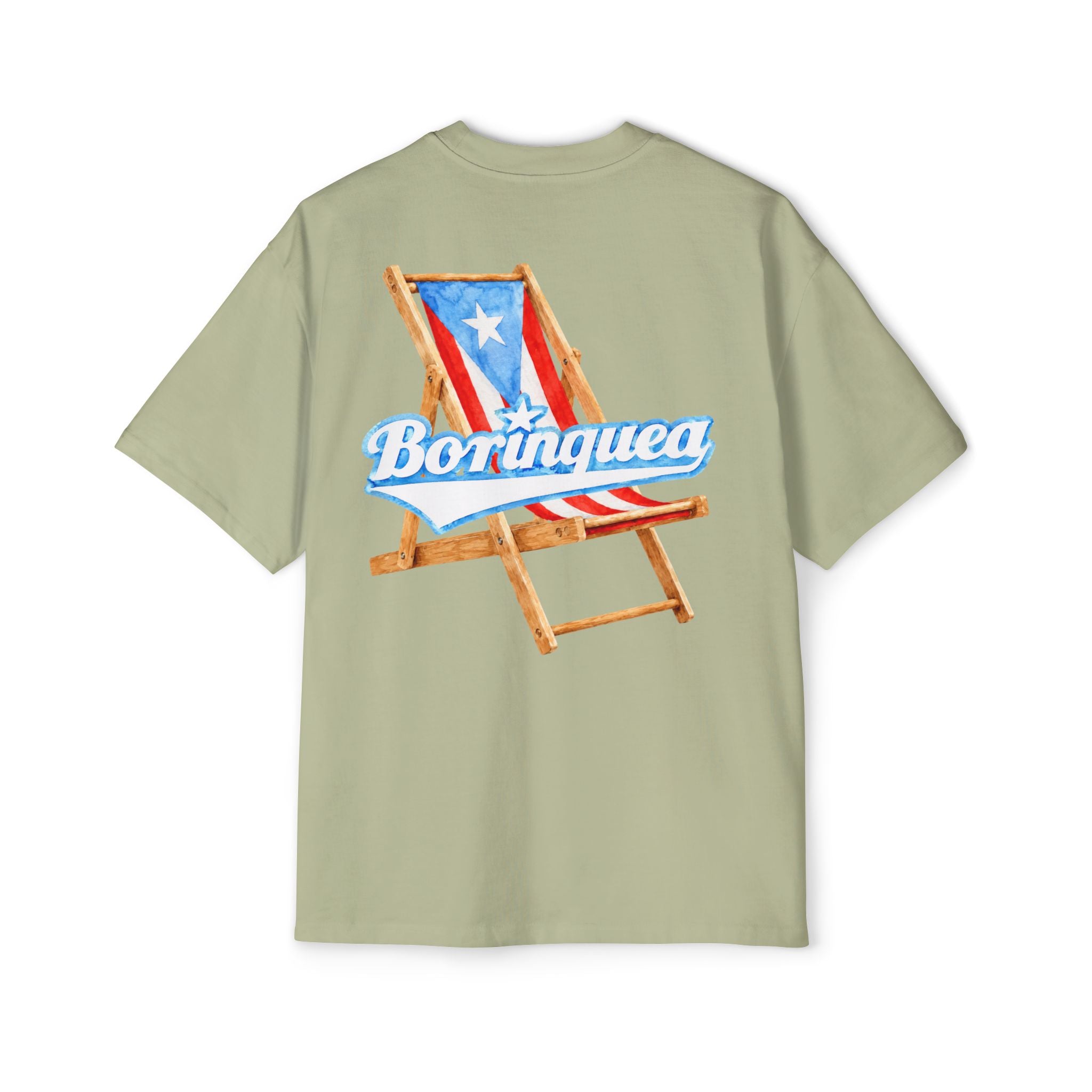 Camisa Oversize “Sillita de Playa Boricua” Borinquea