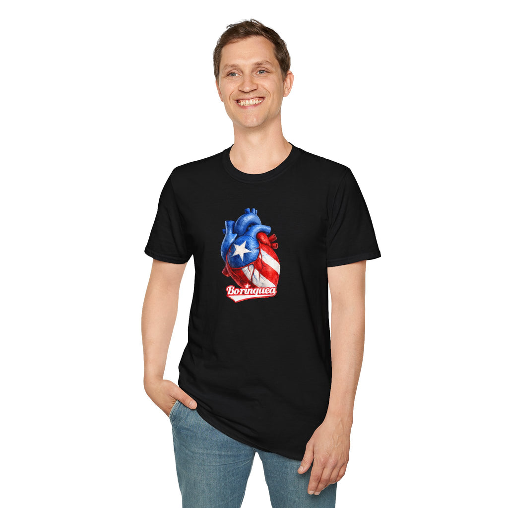 Camisa “Corazón Boricua” Borinquea