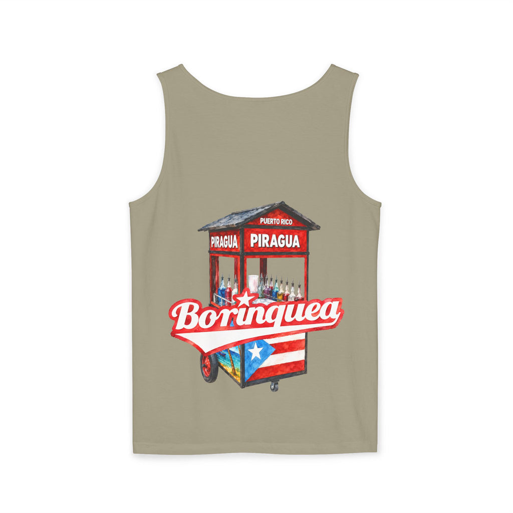 Tank Top Unisex “Carrito de Piraguas” Borinquea