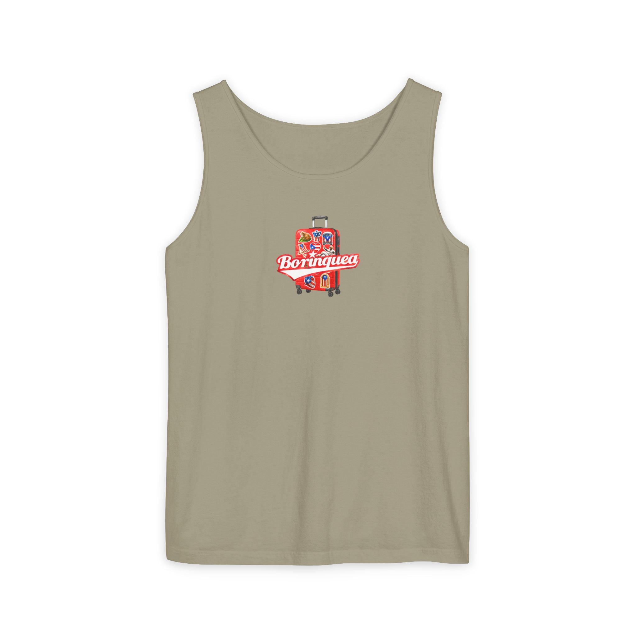 Tank Top "Viajero Boricua" Borinquea