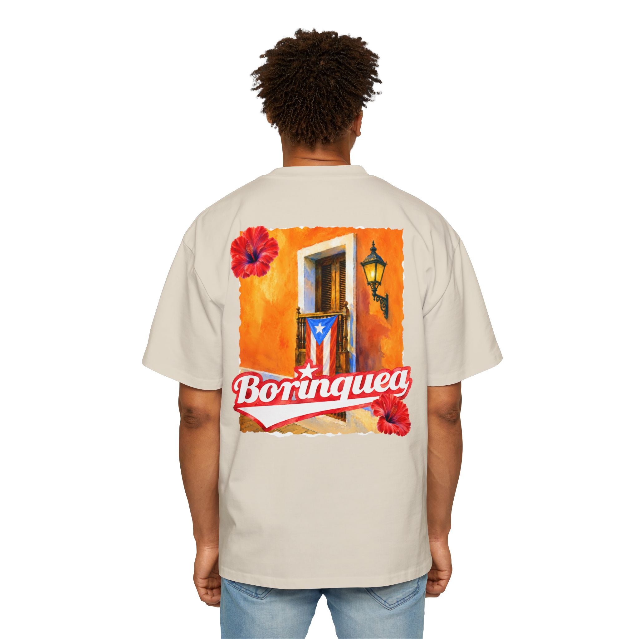 Camisa Oversize "Balcón de San Juan" Borinquea