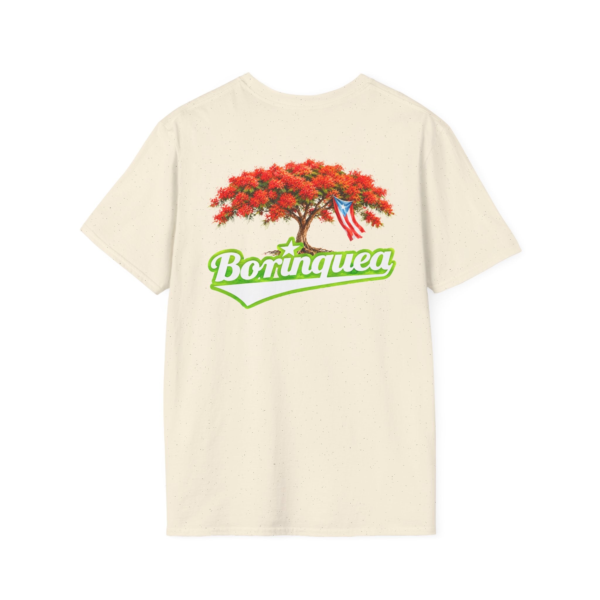 Camisa Soft Style "Flamboyán de Puerto Rico" Borinquea