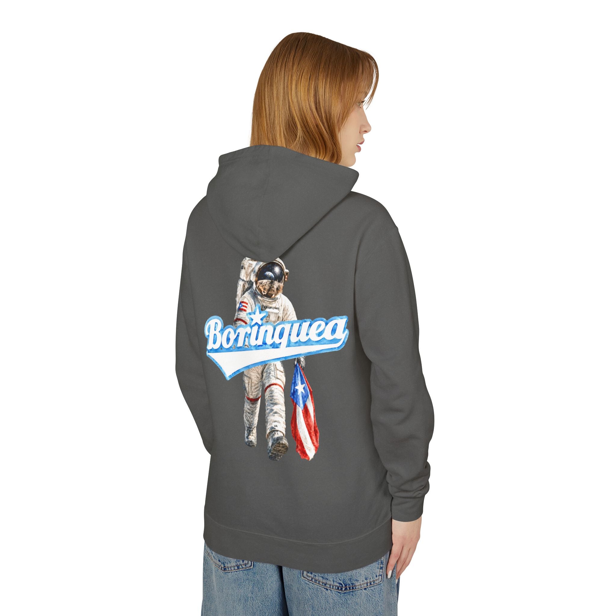 Hoodie “Boricua en la Luna” Borinquea