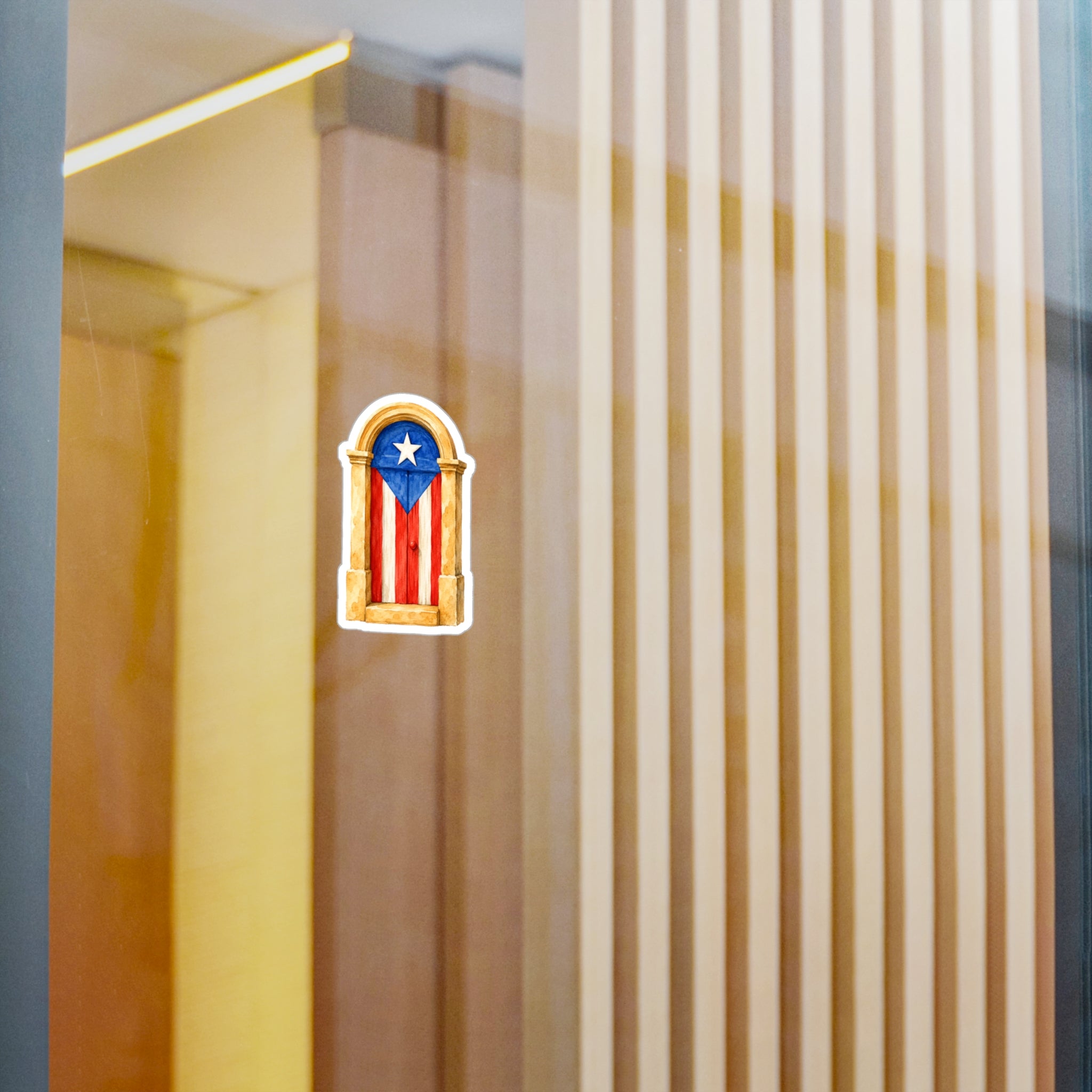 Sticker “Puerta Boricua” Borinquea