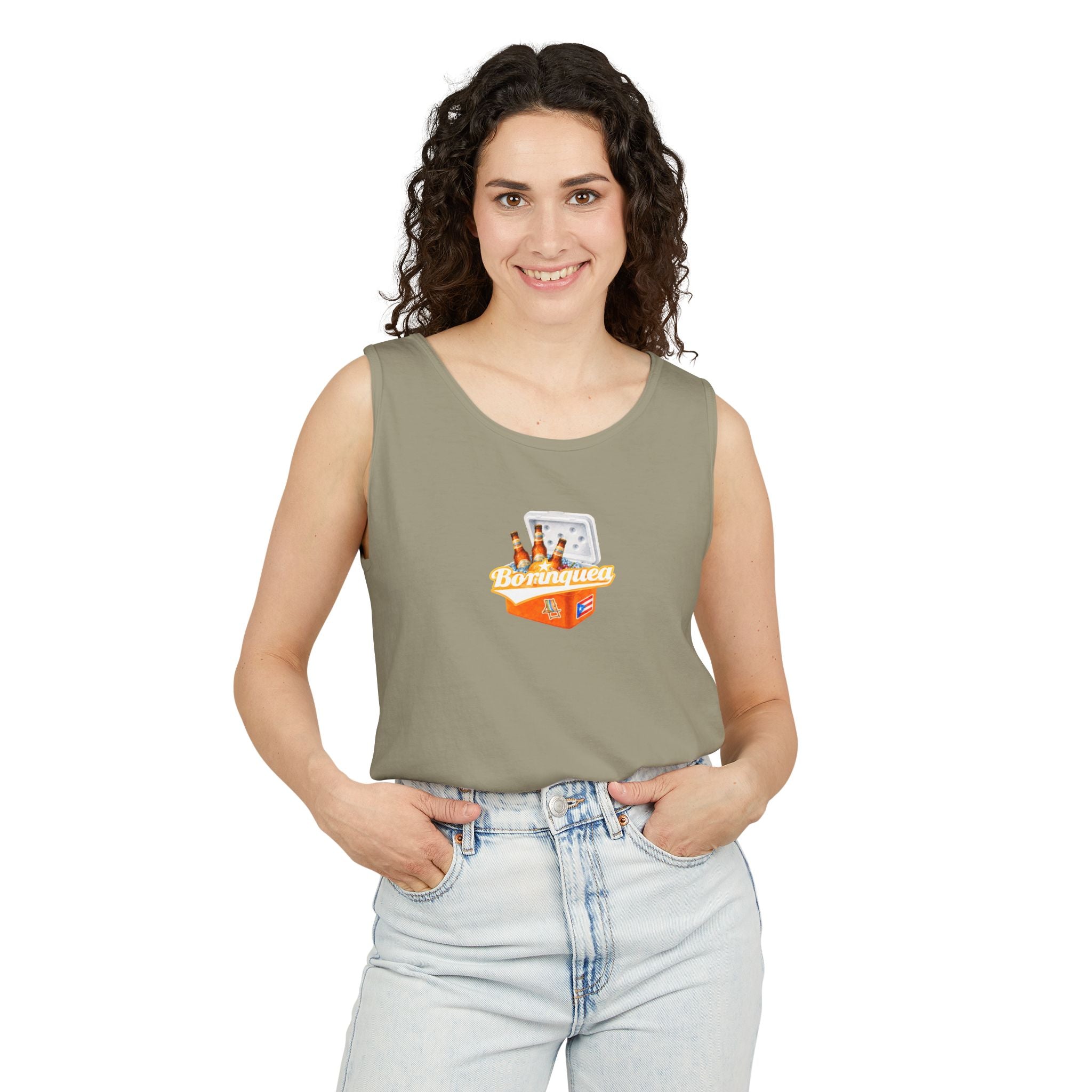 Tank Top Unisex “Neverita de Playa” Borinquea