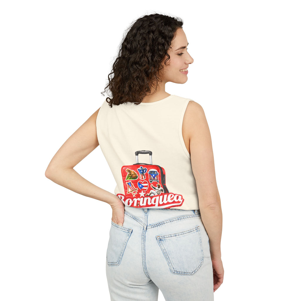 Tank Top "Viajero Boricua" Borinquea
