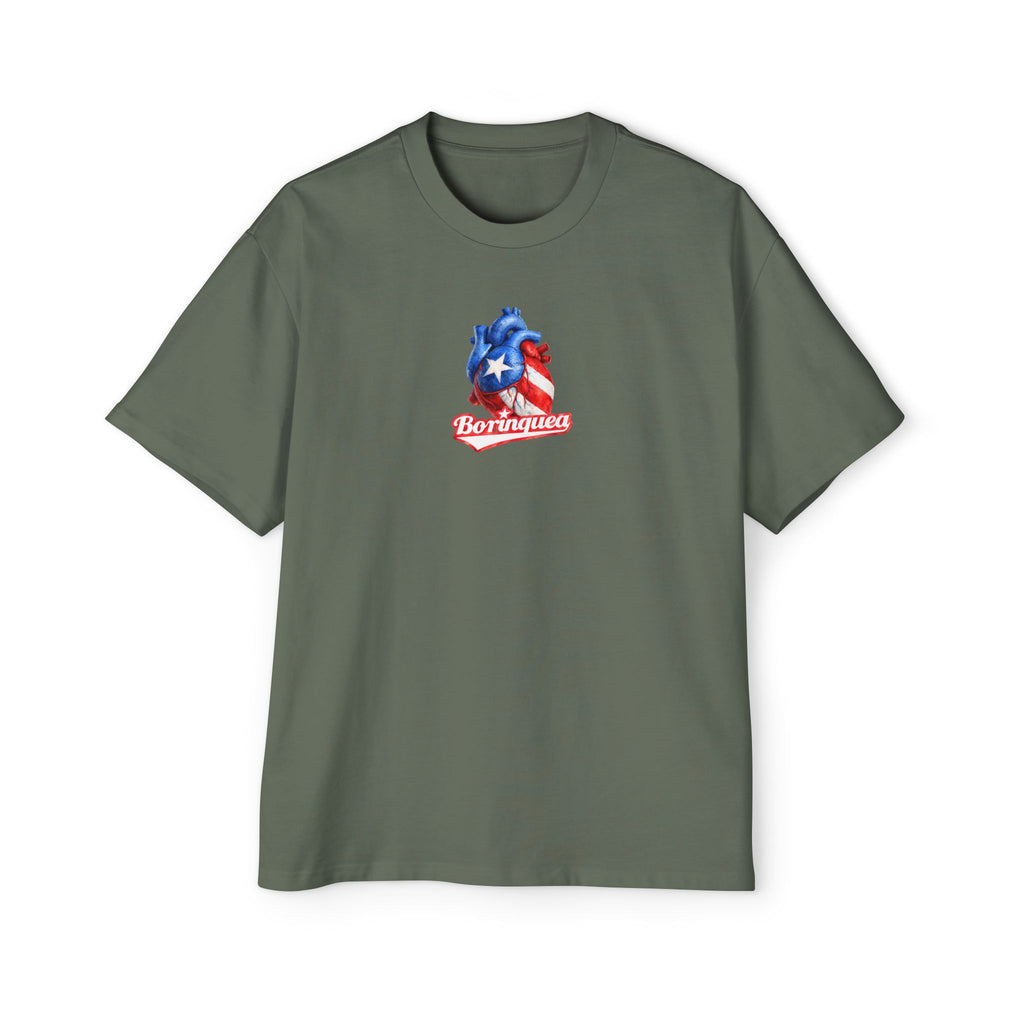 Camisa Oversized “Preciosa Corazón Boricua” Borinquea