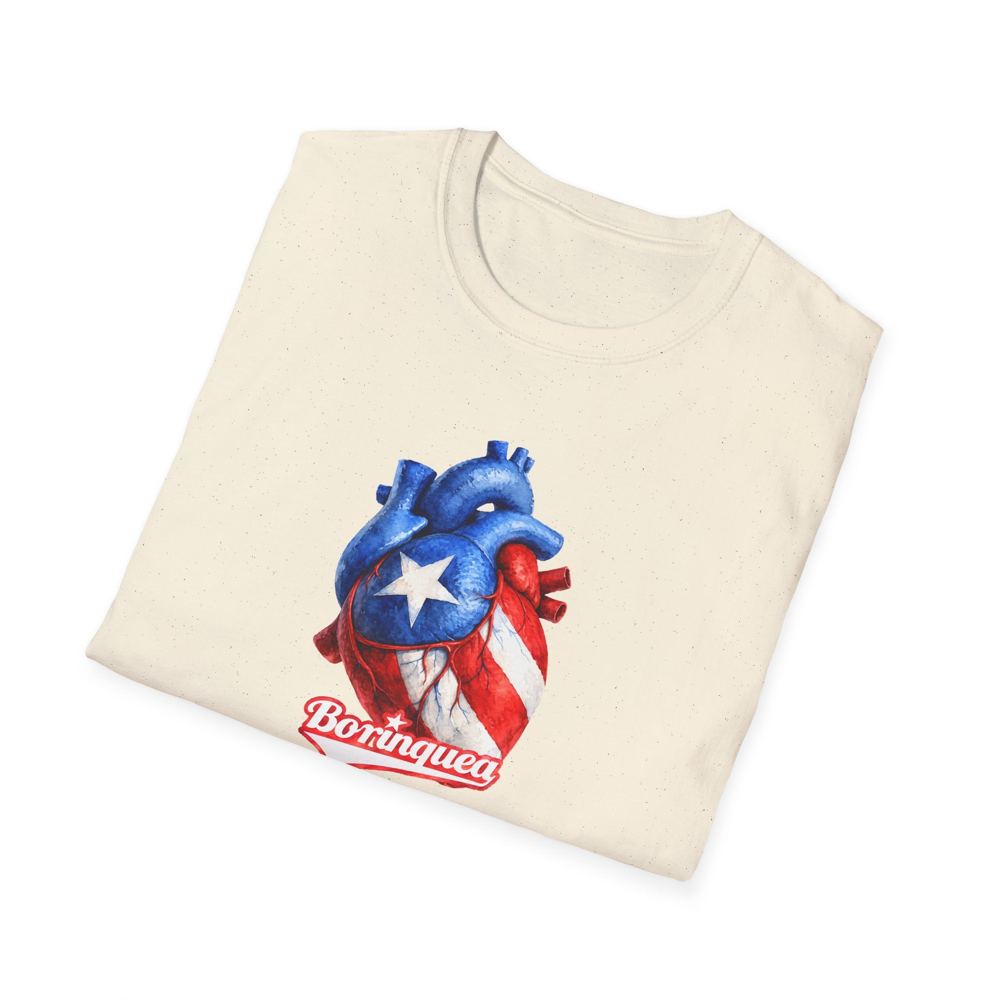 Camisa “Corazón Boricua” Borinquea