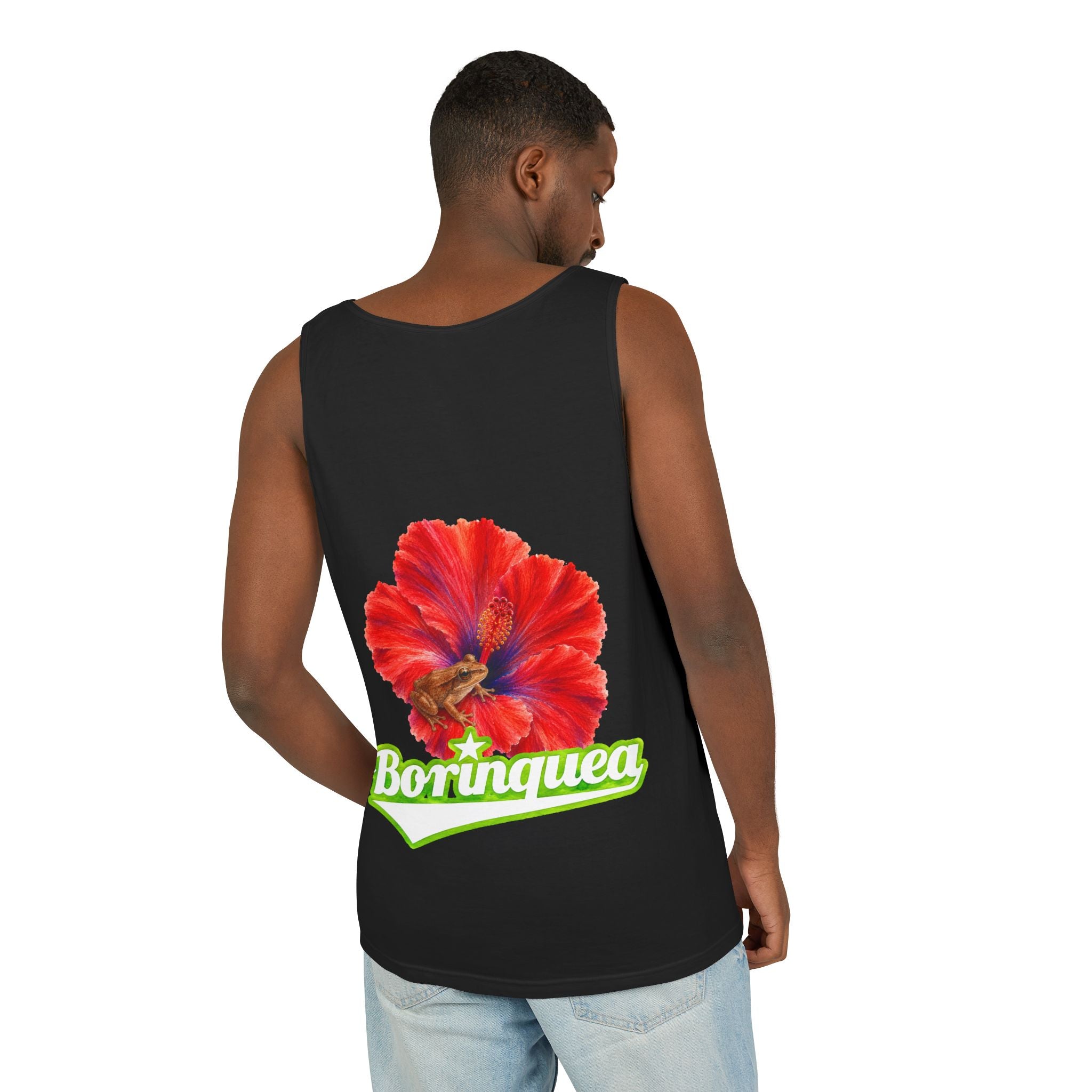 Tank Top "Coquí y Flor de Maga" Borinquea