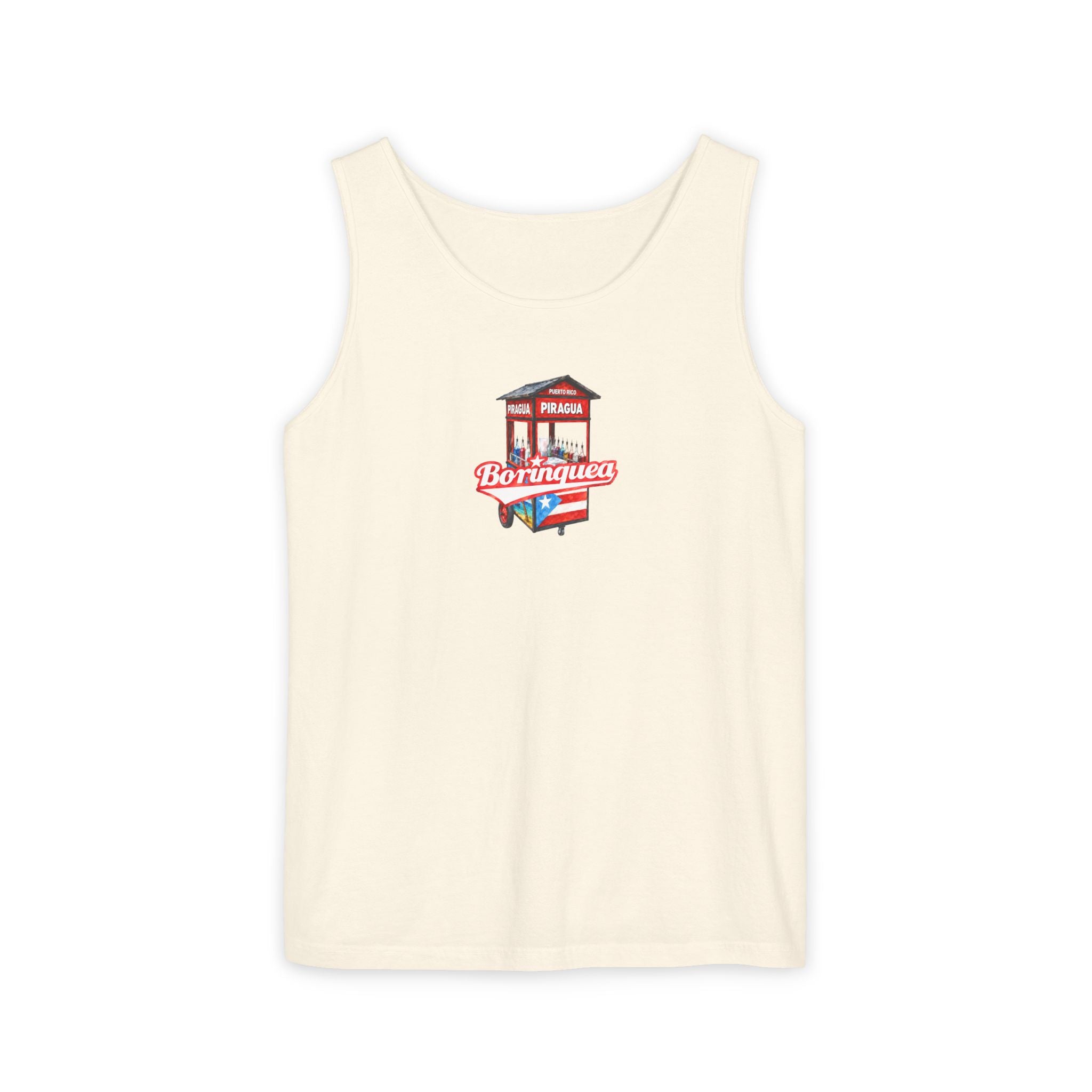 Tank Top Unisex “Carrito de Piraguas” Borinquea