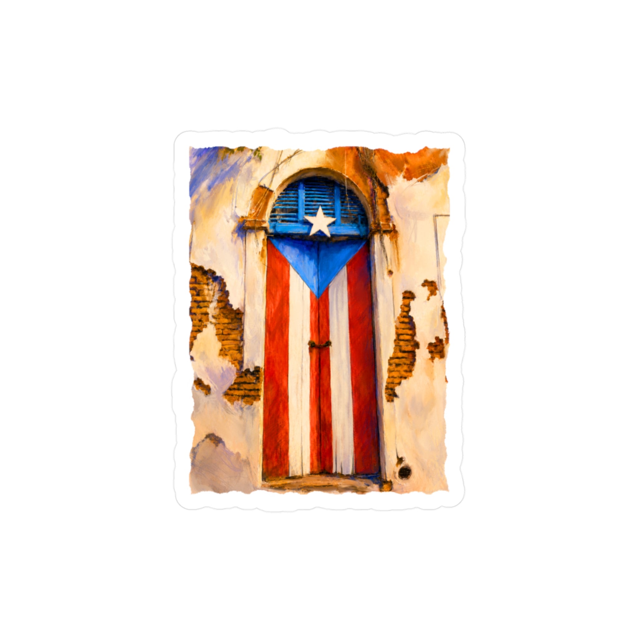 Sticker "Puerta de San Juan Boricua" Borinquea