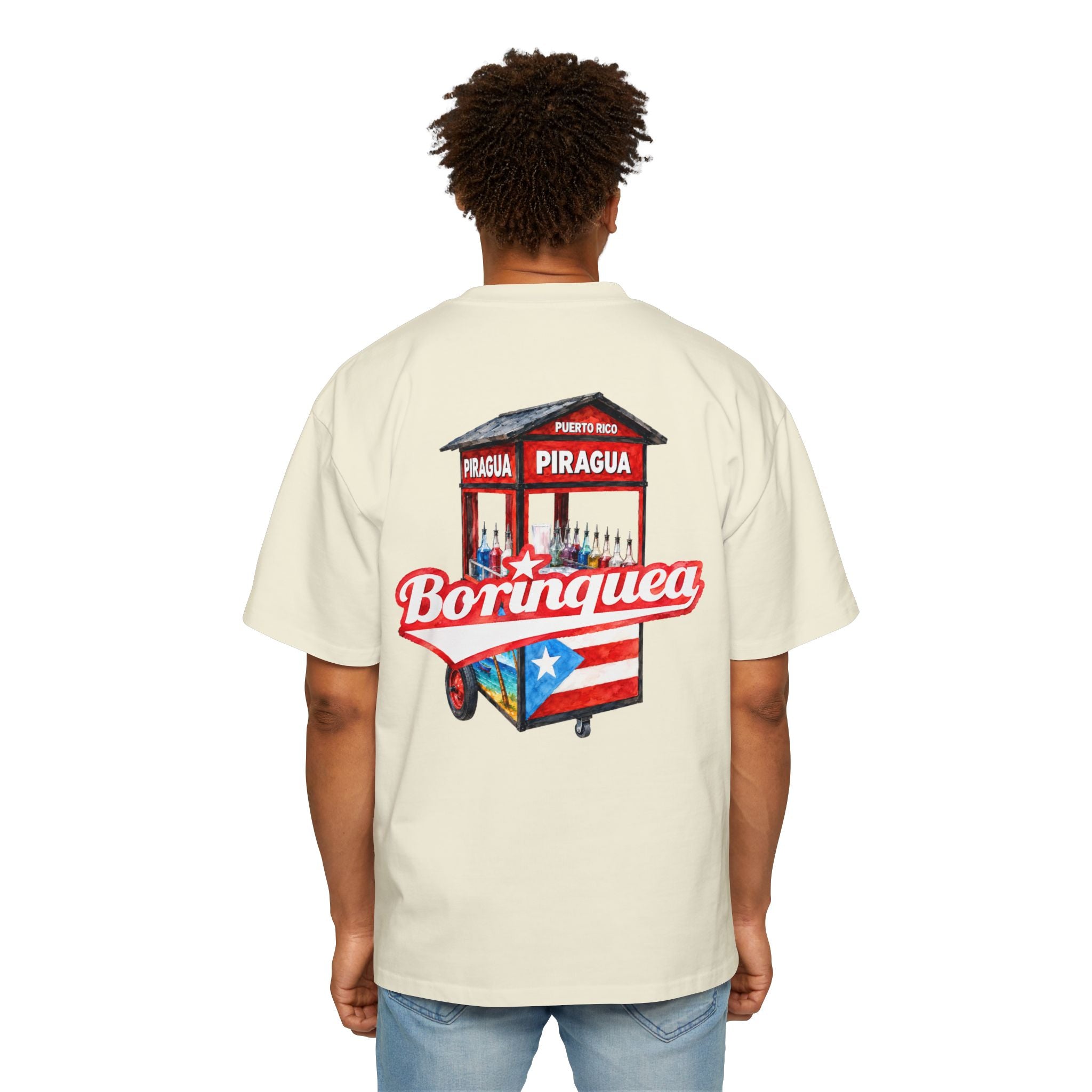 Camisa Oversize “Piragua Boricua” Borinquea