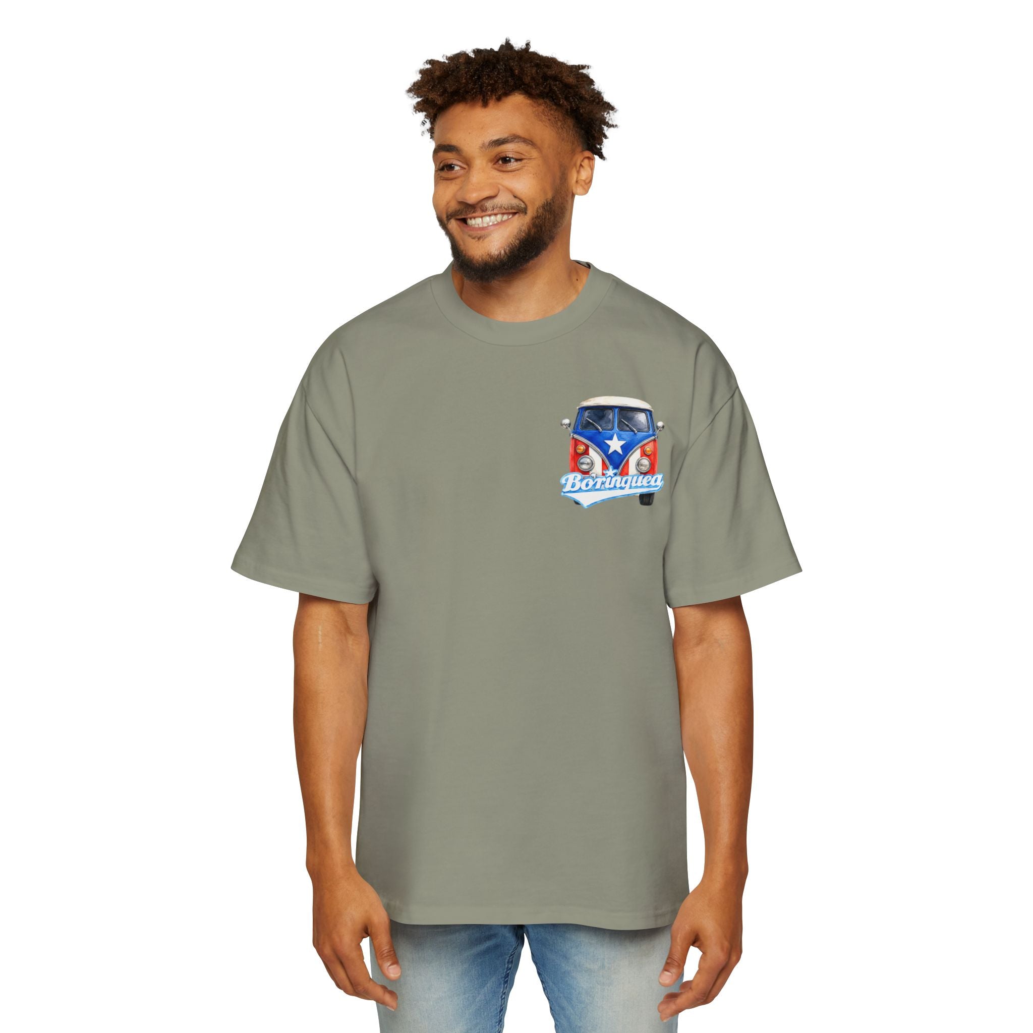 Camisa Oversized “Borinquea Van” Borinquea