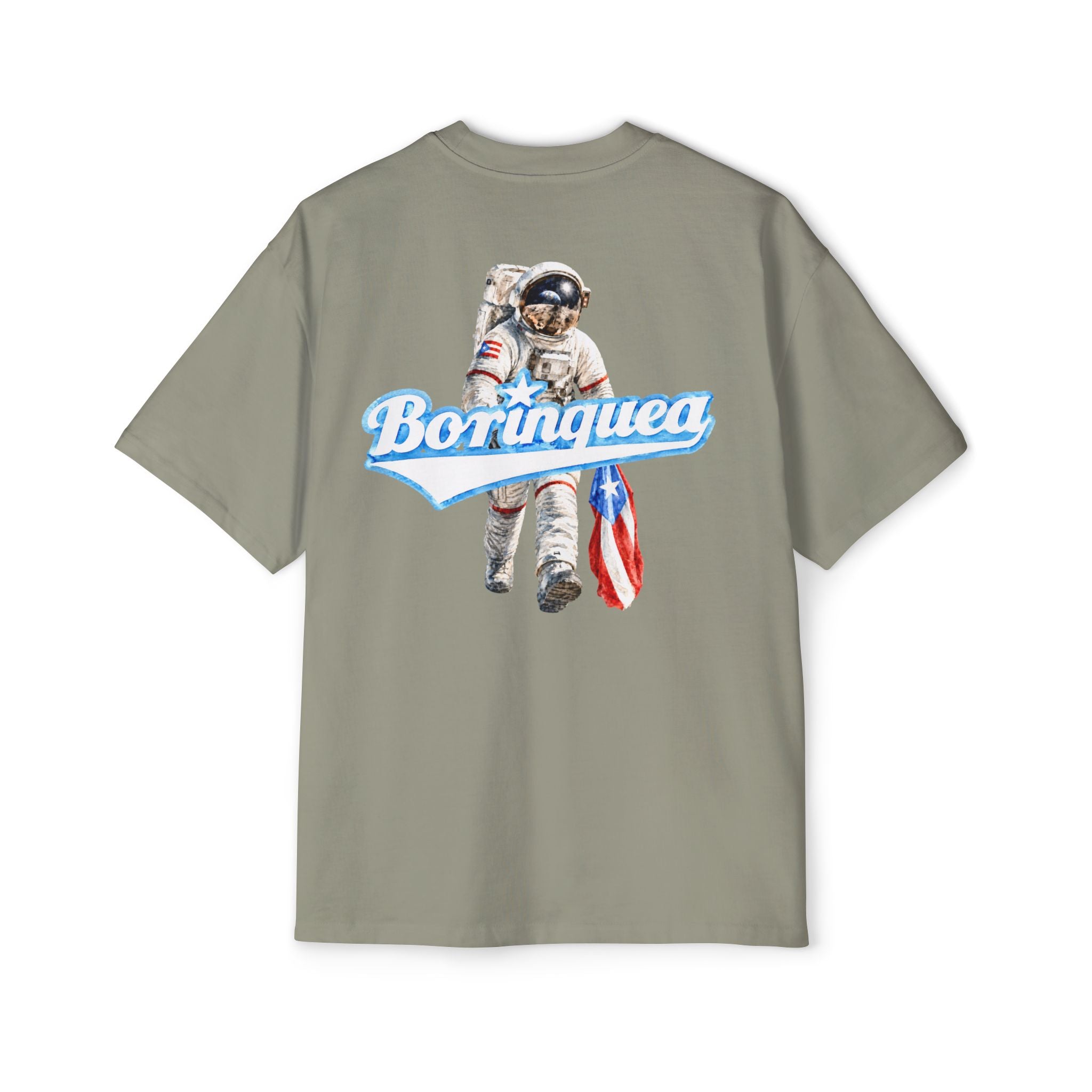 Camisa Oversized “Boricua en la Luna” Borinquea