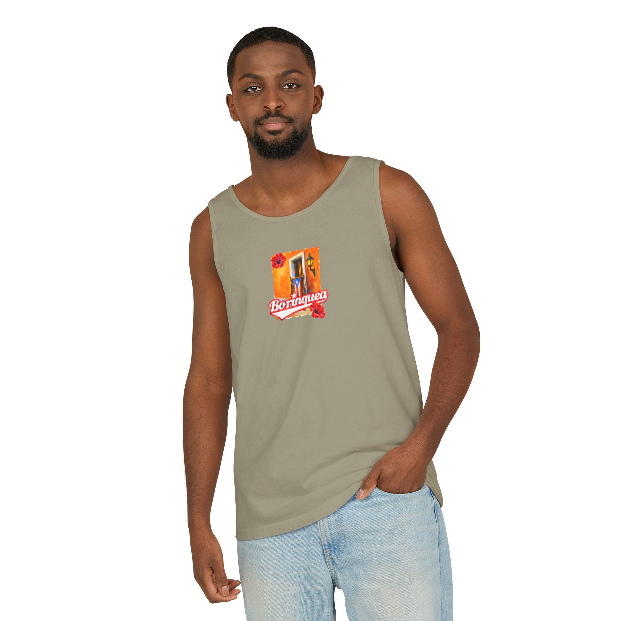Tank Top "Balcón Boricua" Borinquea