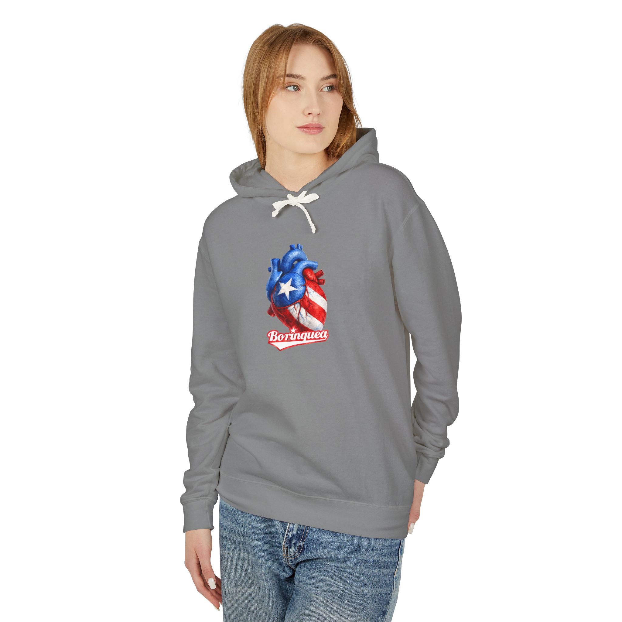 Hoodie “Corazón Boricua” Borinquea