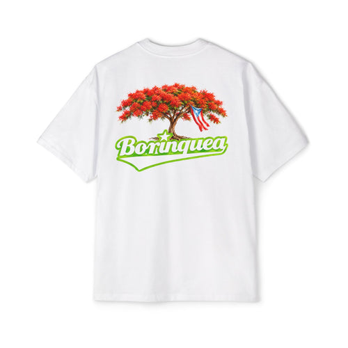 Camisa Oversize "Flamboyán de Puerto Rico" Borinquea