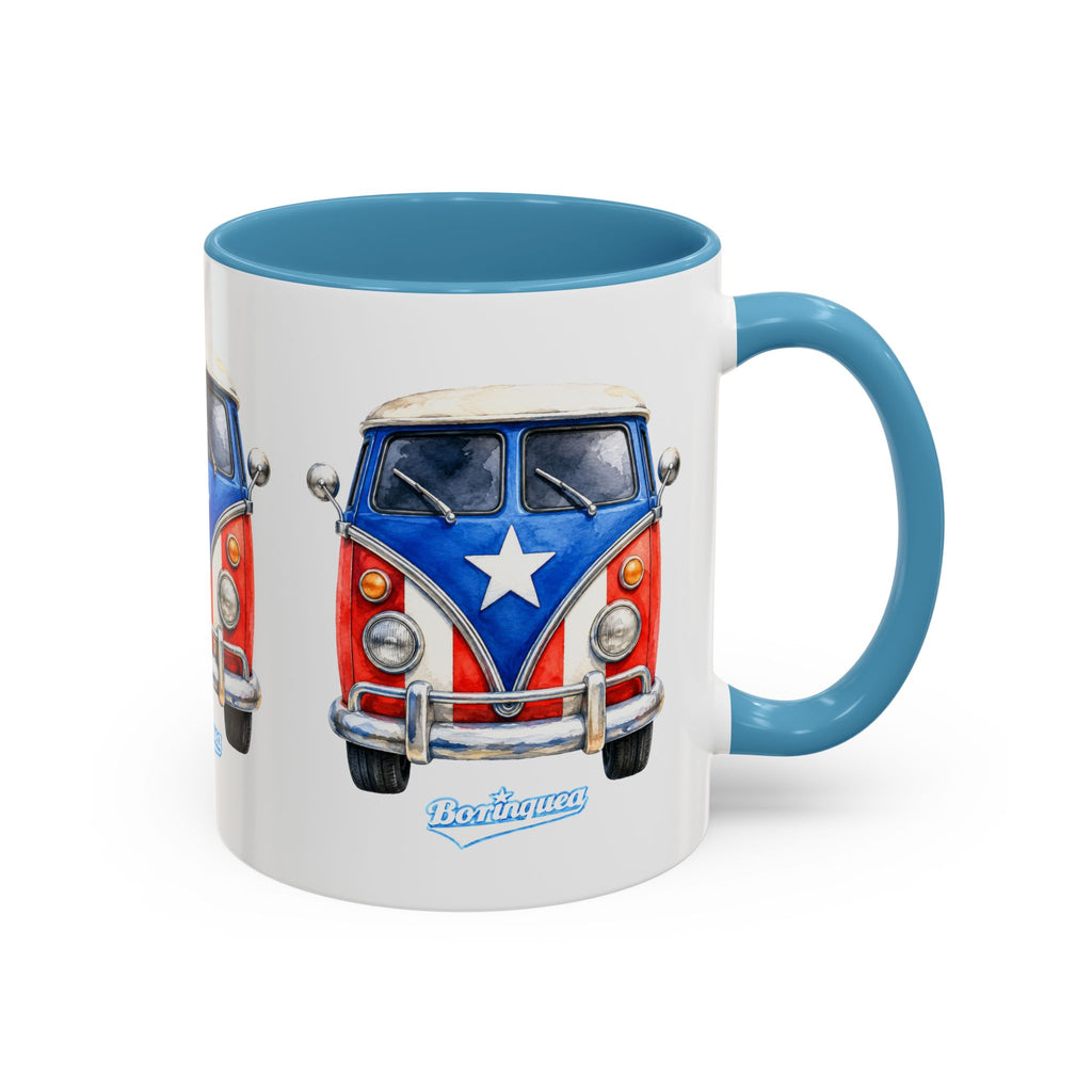 Taza "Van Boricua 11oz" Borinquea