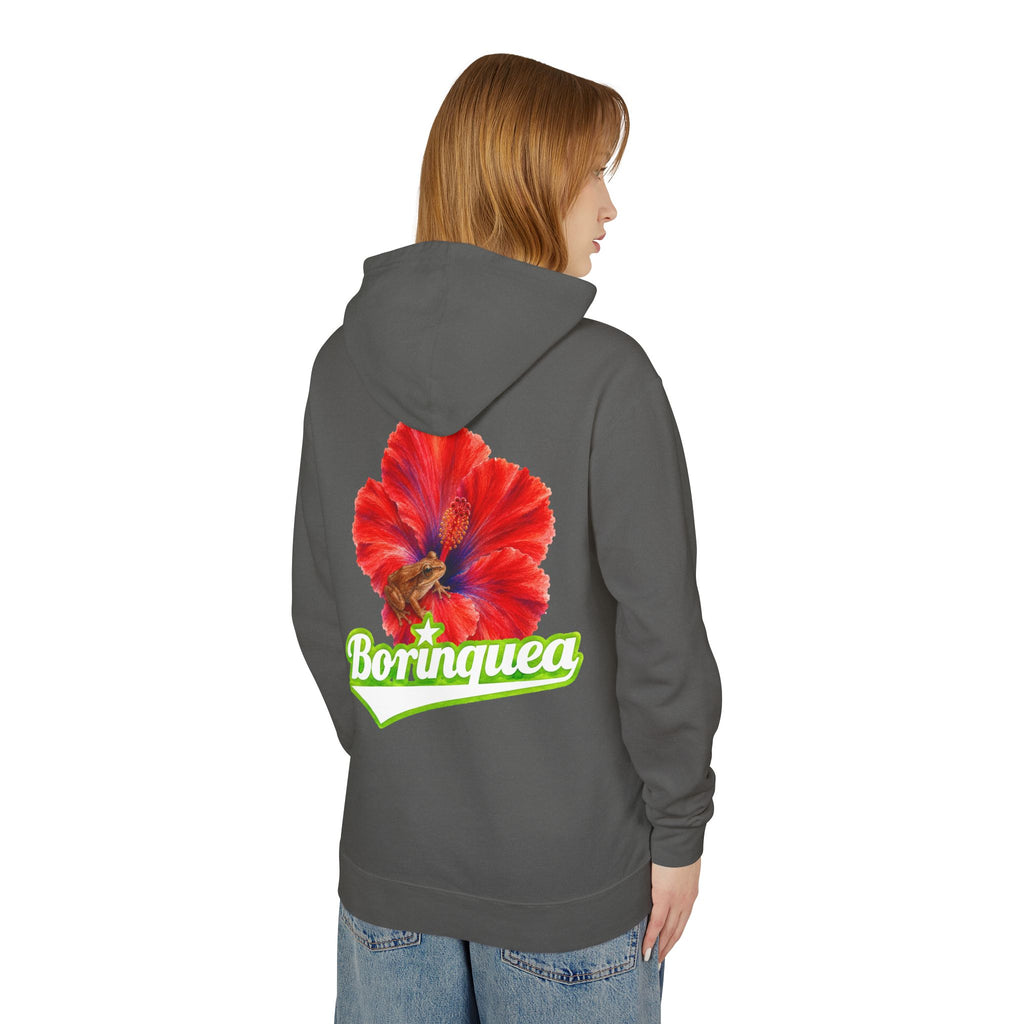 Hoodie "Coquí y Flor de Maga" Borinquea