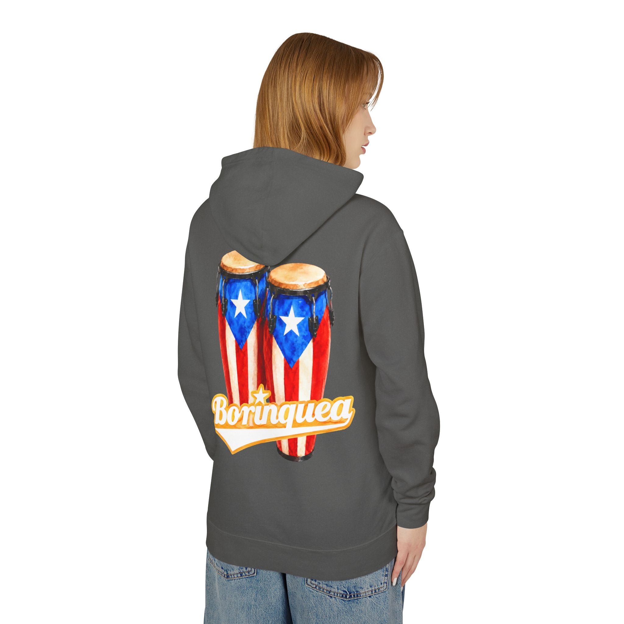 Hoodie “Congas Puerto Rico” Borinquea