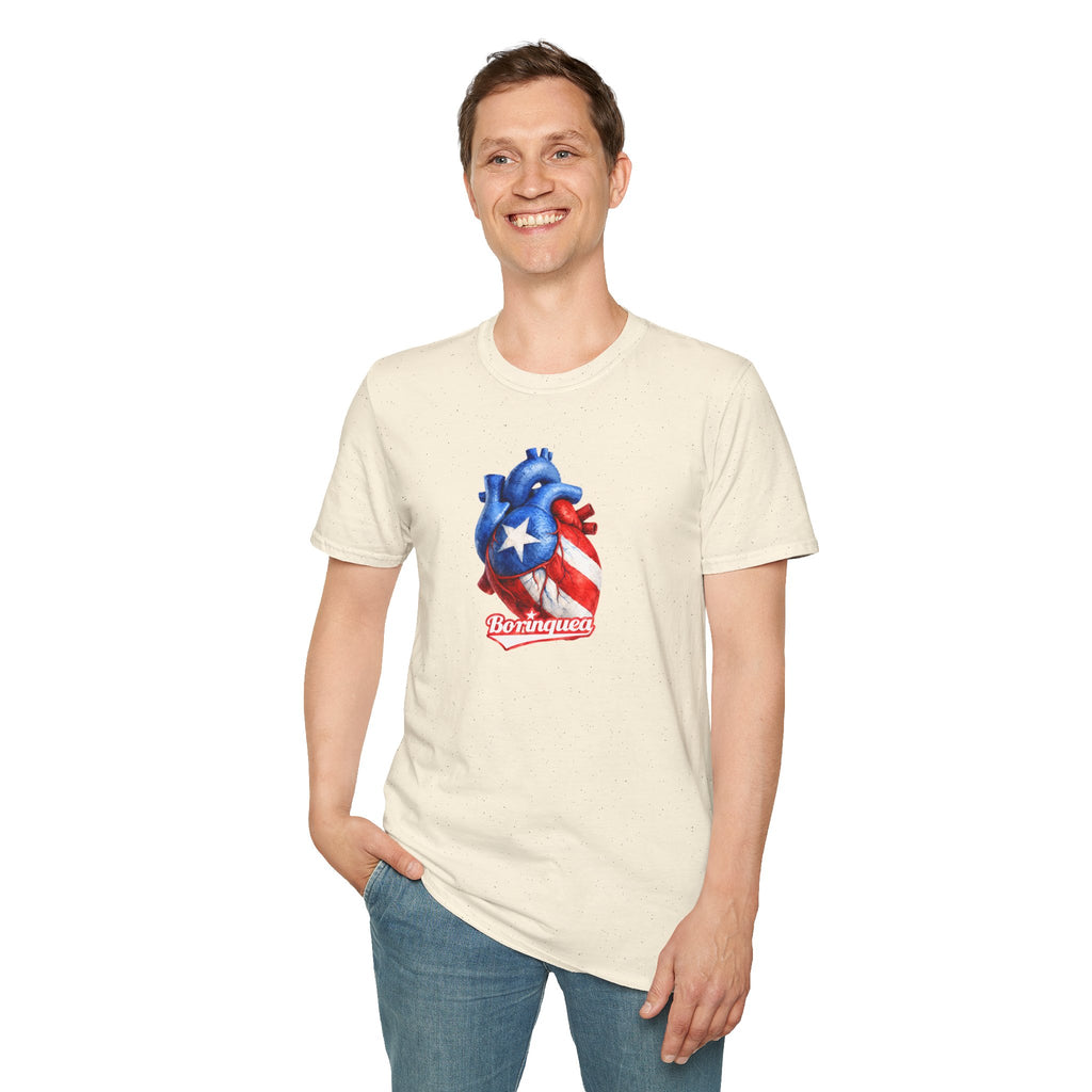 Camisa “Corazón Boricua” Borinquea