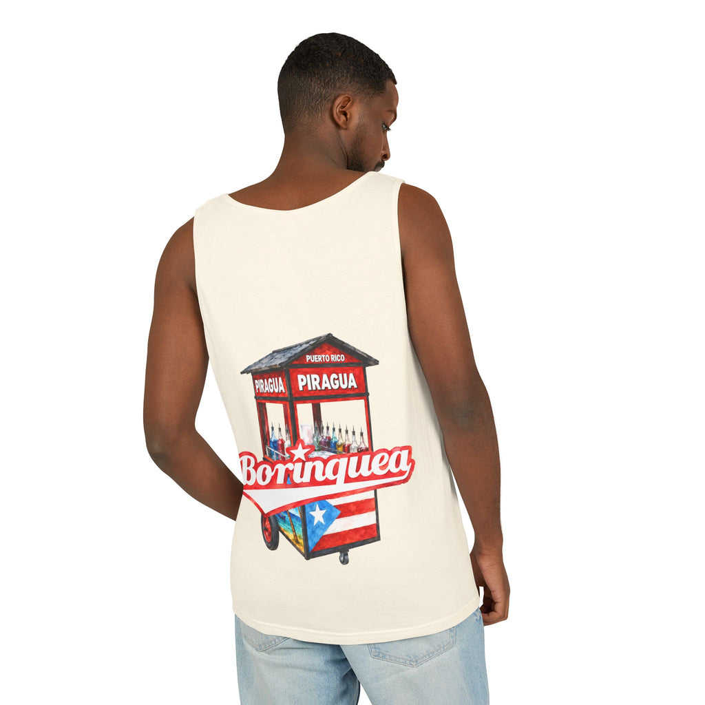 Tank Top Unisex “Carrito de Piraguas” Borinquea