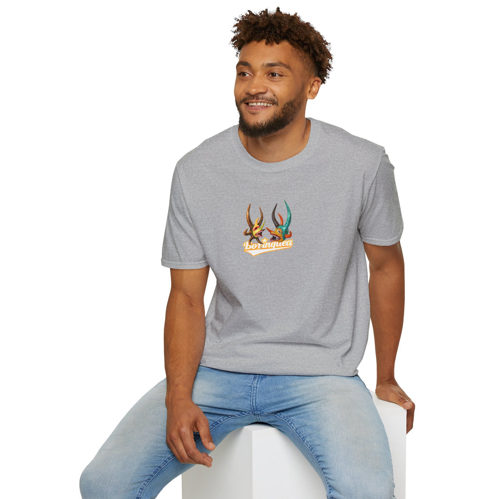 Camisa Soft Style "Vejigante Boricua" Borinquea