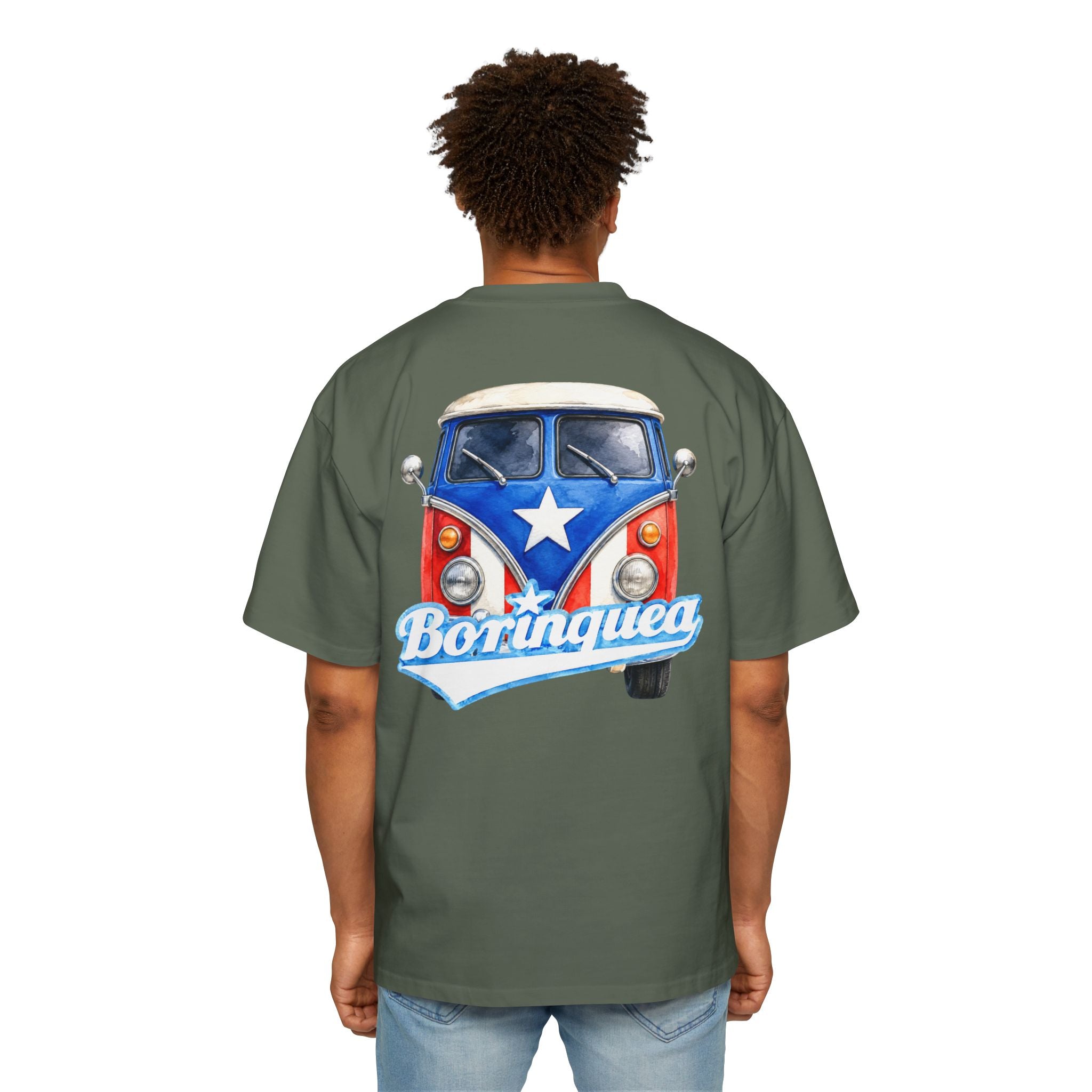 Camisa Oversized “Borinquea Van” Borinquea