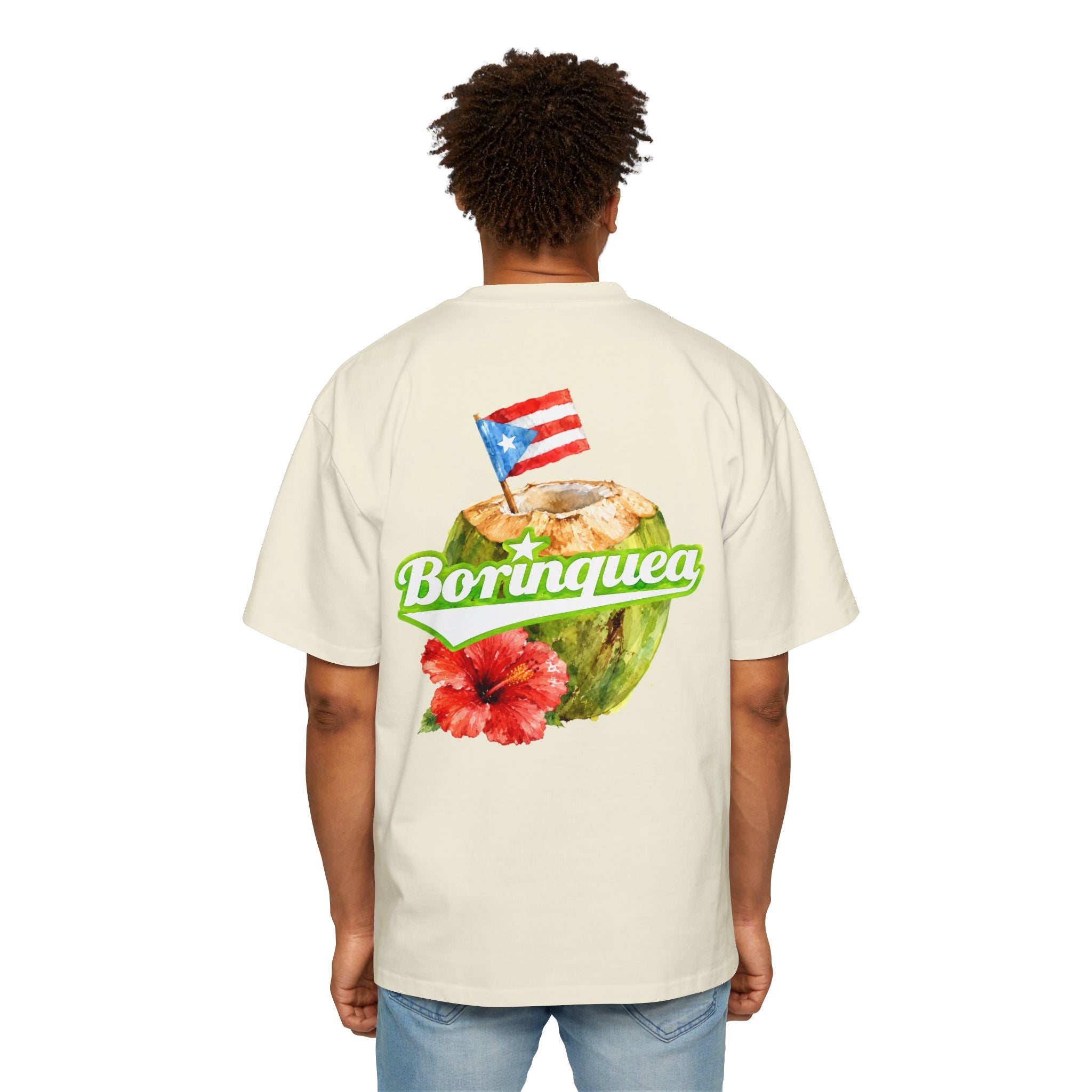 Camisa Oversize "Coco Frío Boricua" Borinquea