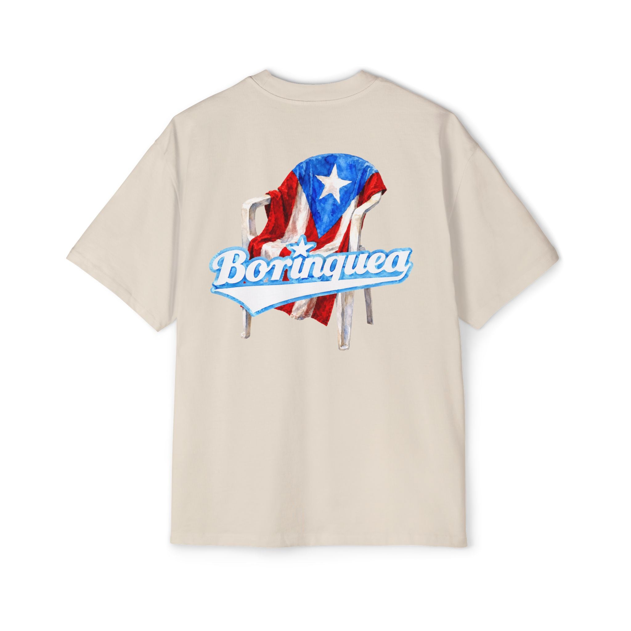 Camisa Oversized “Seguimos Aquí” Borinquea