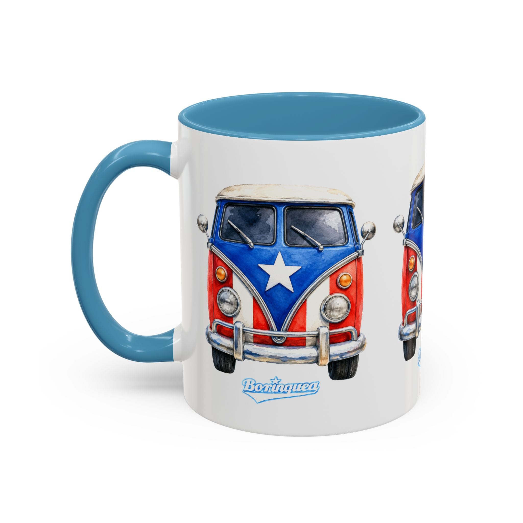 Taza "Van Boricua 11oz" Borinquea