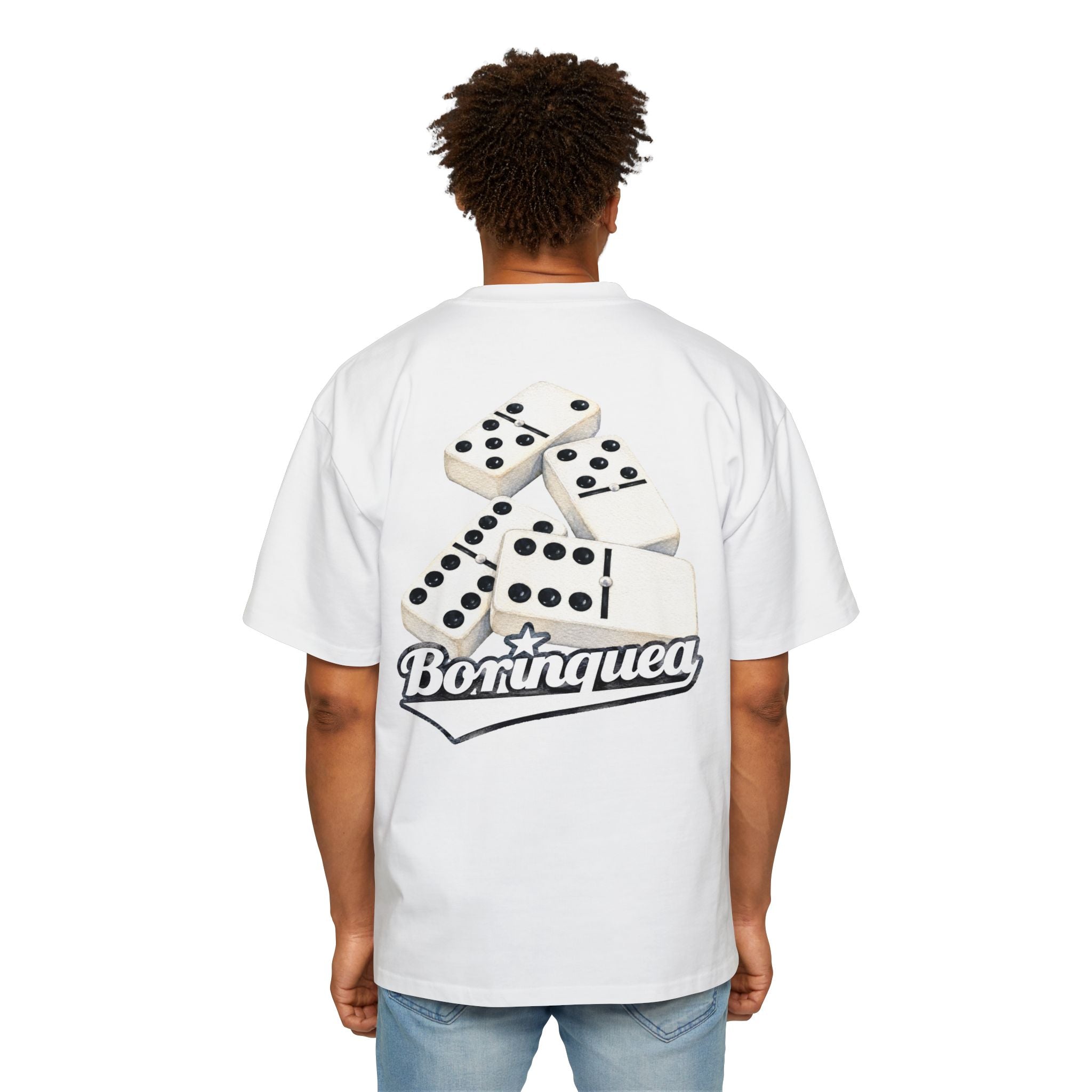 Camisa Oversized “Domino Boricua” Borinquea