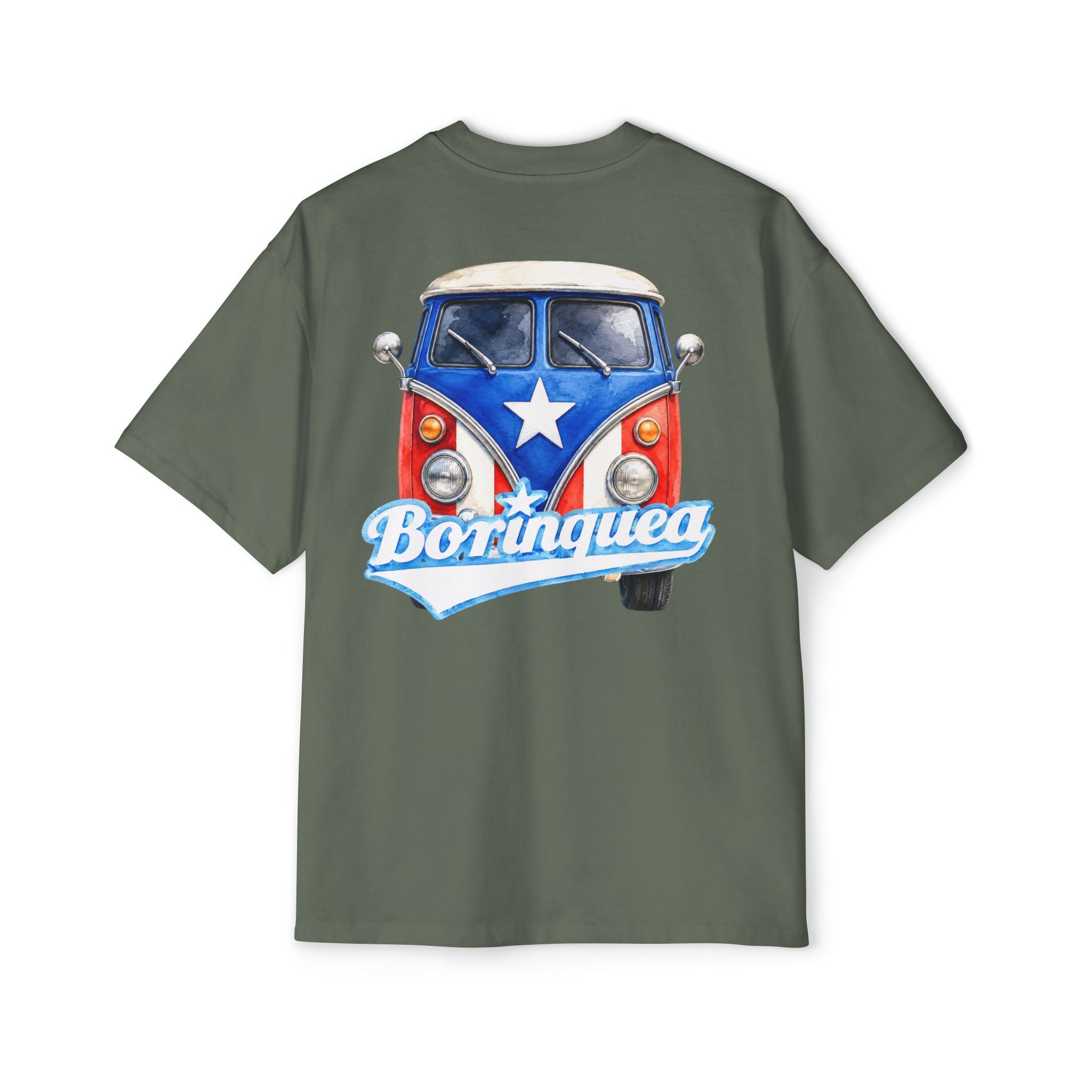 Camisa Oversized “Borinquea Van” Borinquea