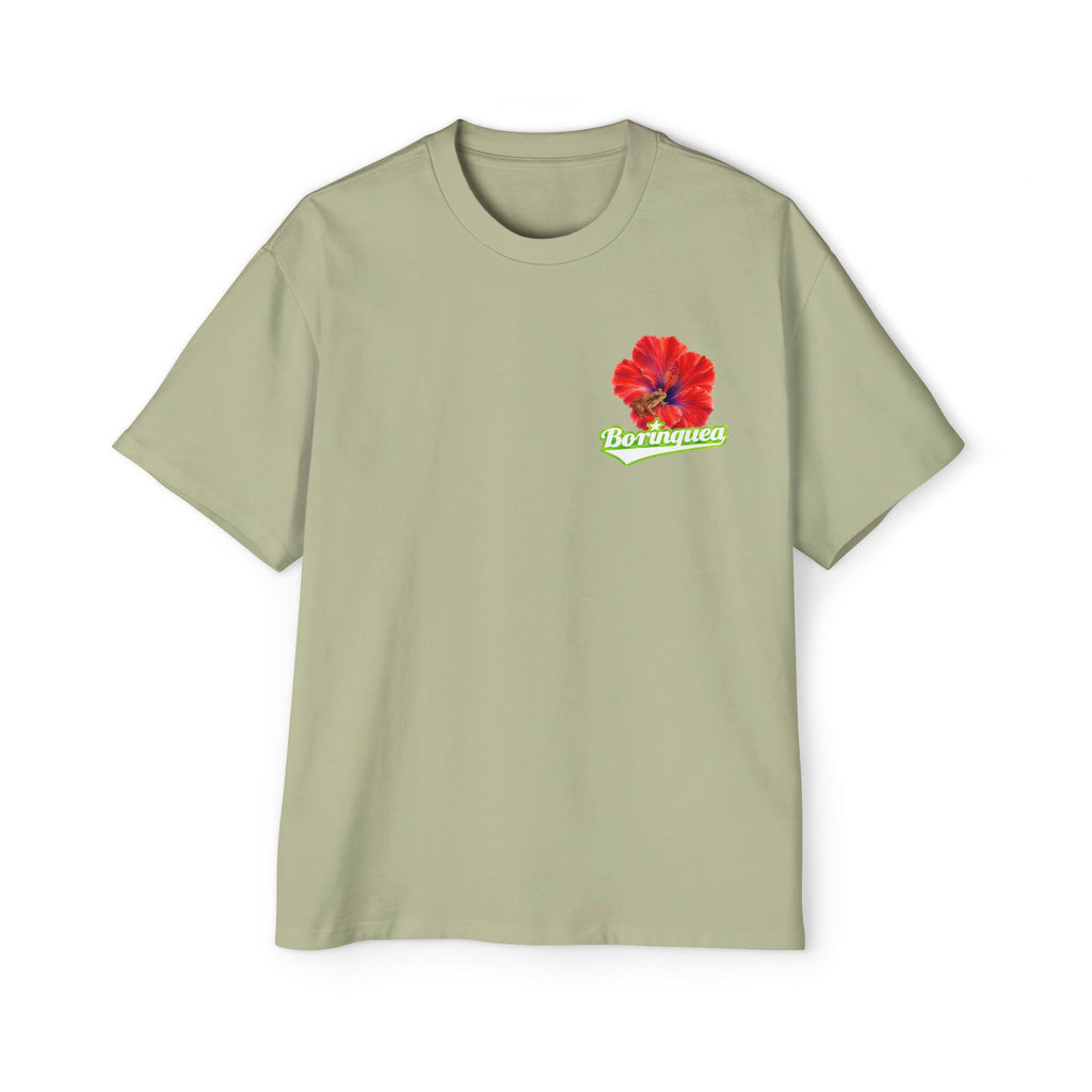 Camisa Oversize "Coquí y Flor de Maga" Borinquea