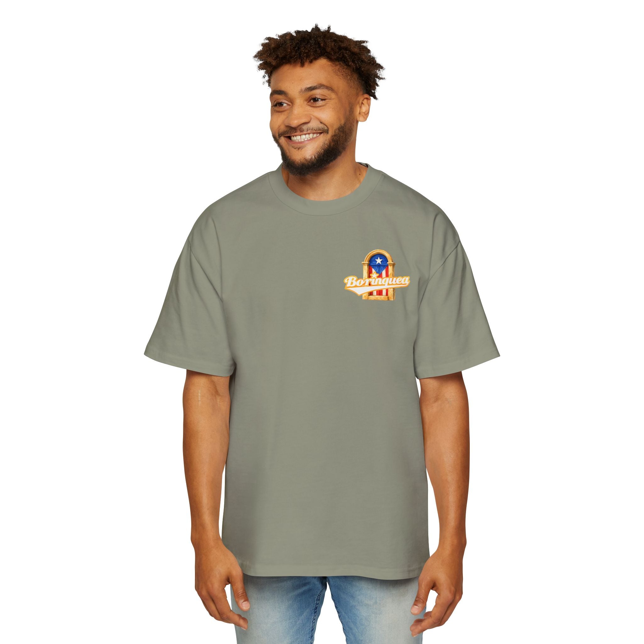 Camisa Oversized “Puerta Boricua” Borinquea