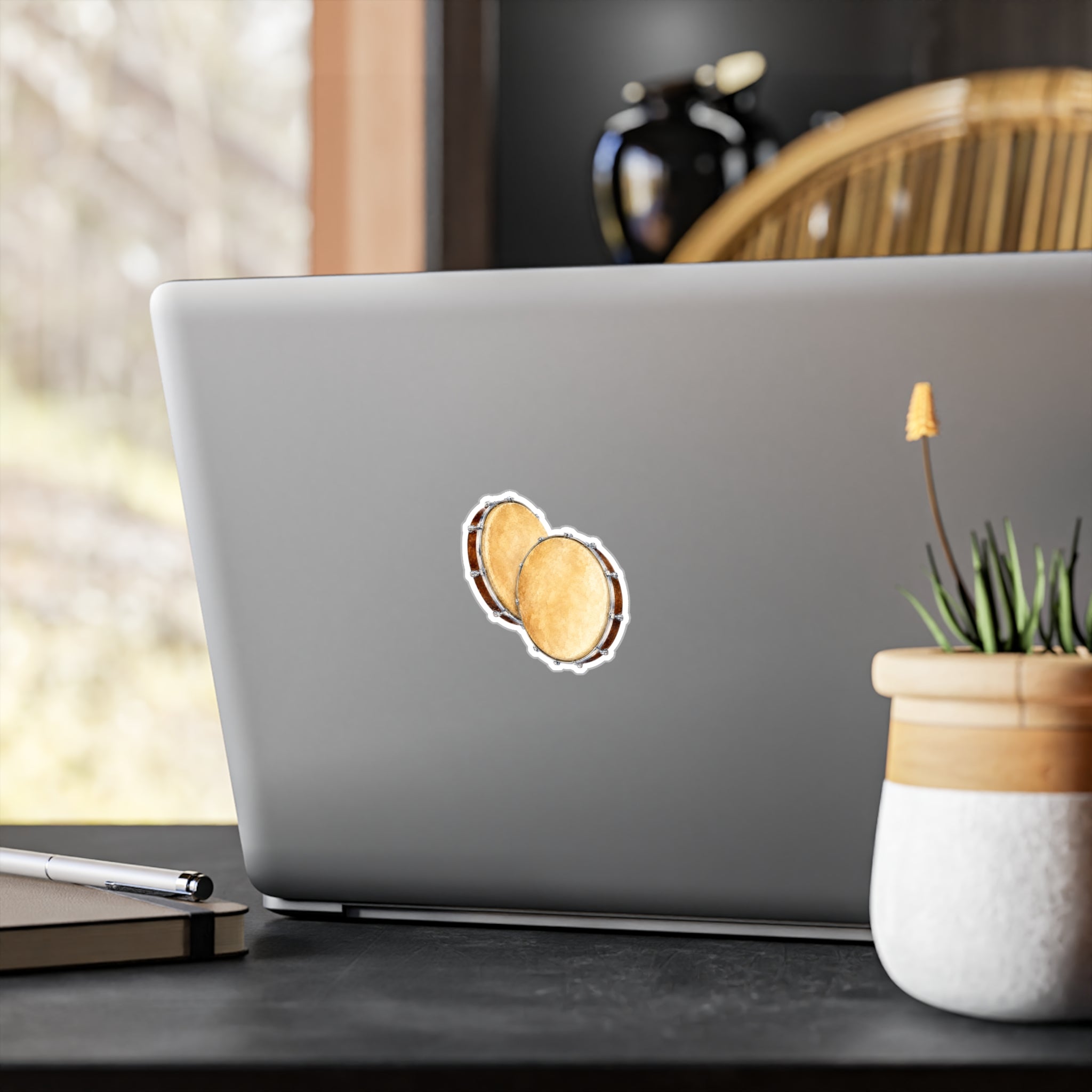 Sticker “Panderos de Plena” Borinquea
