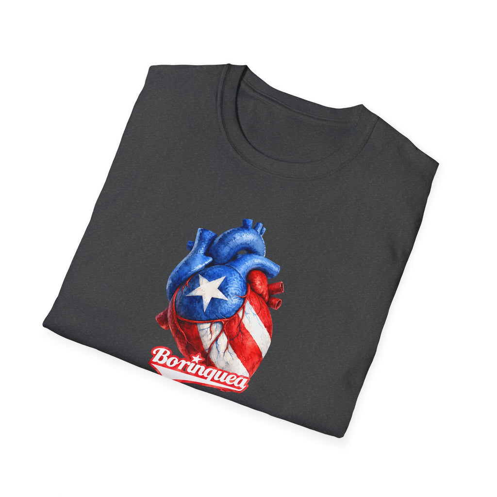 Camisa “Corazón Boricua” Borinquea