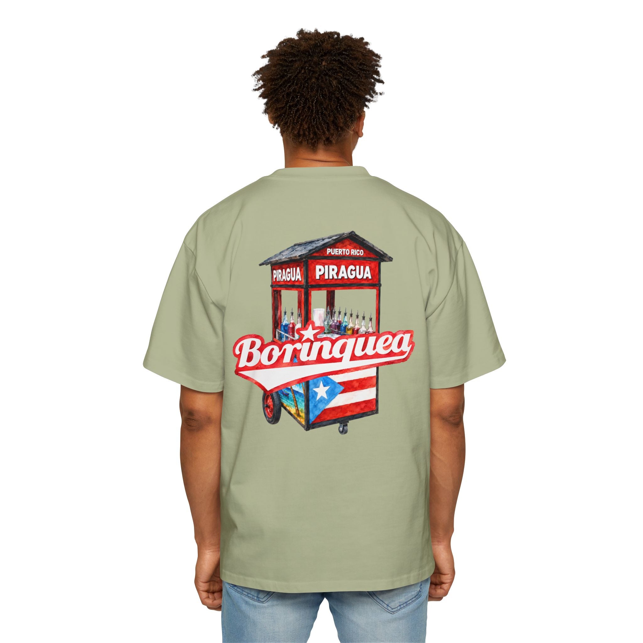 Camisa Oversize “Piragua Boricua” Borinquea
