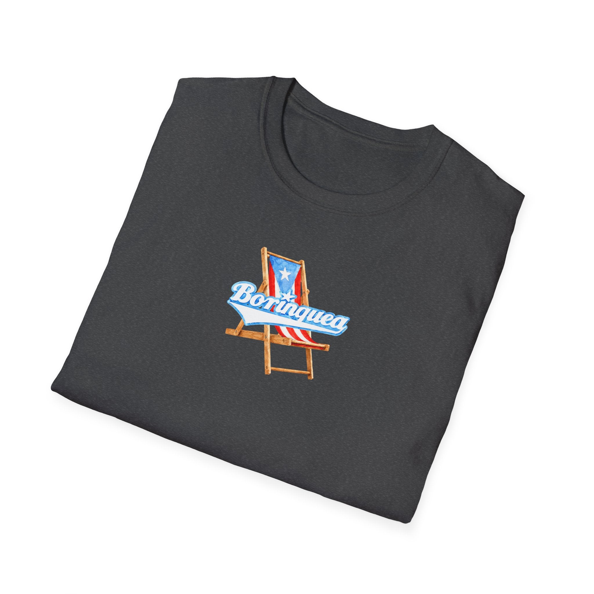 Camisa Soft Style “Sillita de Playa Boricua” Borinquea
