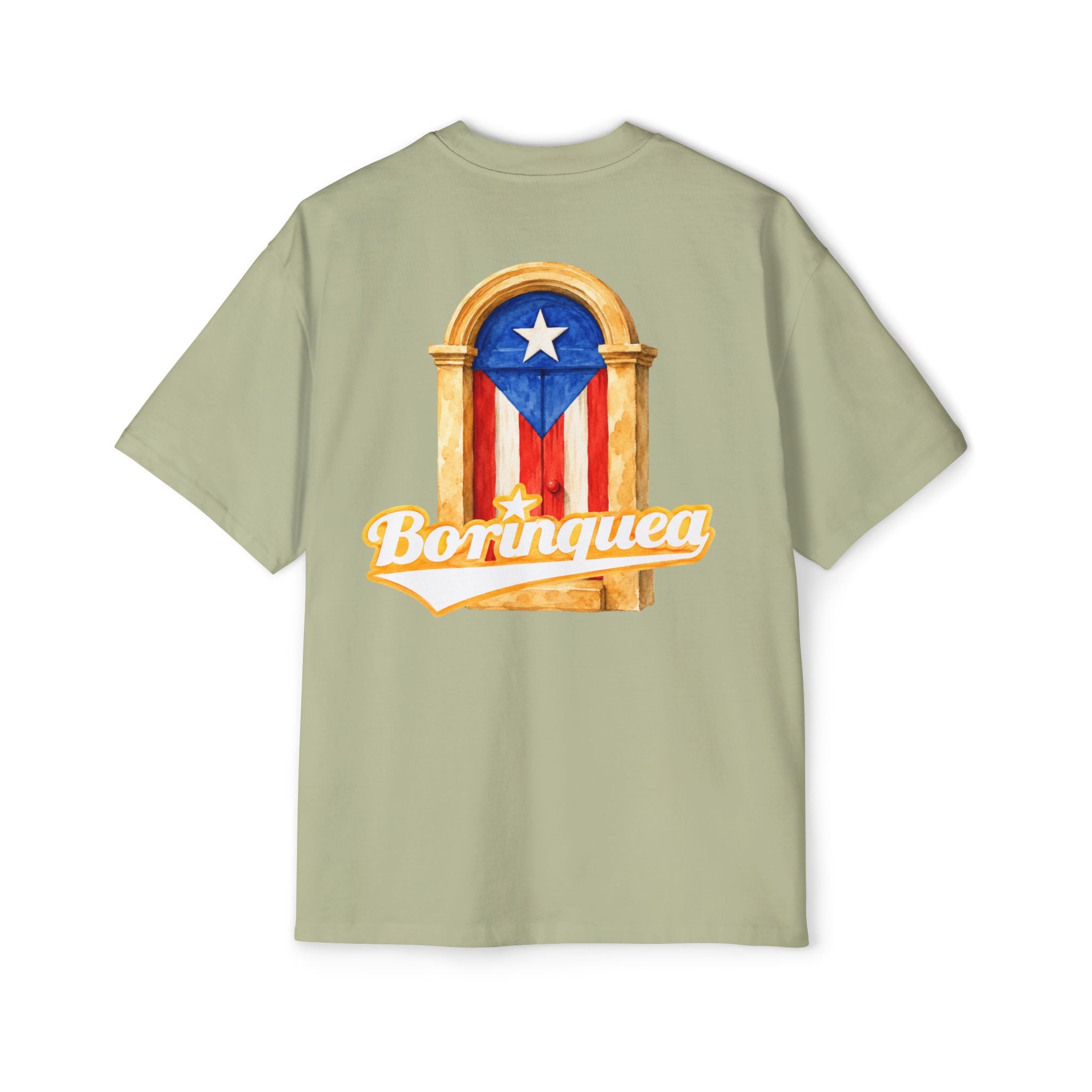 Camisa Oversized “Puerta Boricua” Borinquea