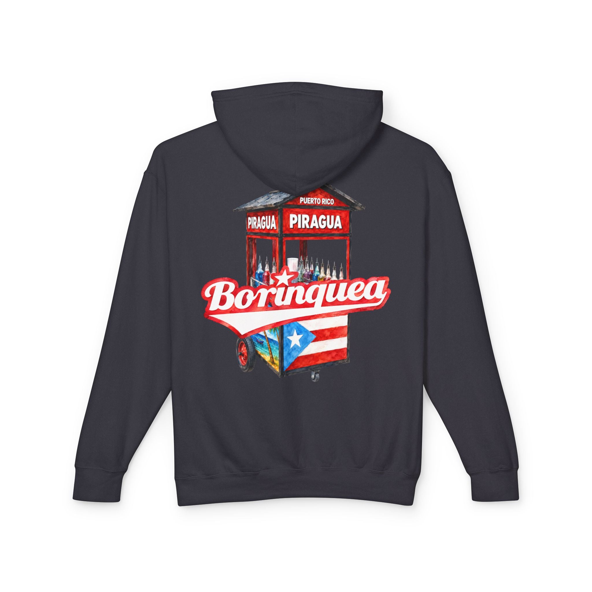 Hoodie “Carrito de Piraguas Boricua” Borinquea
