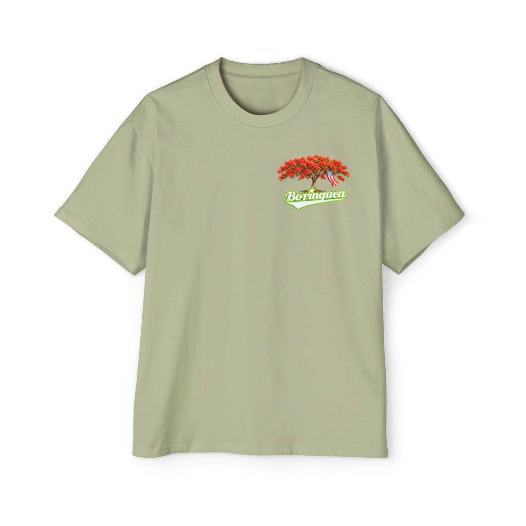 Camisa Oversize "Flamboyán de Puerto Rico" Borinquea