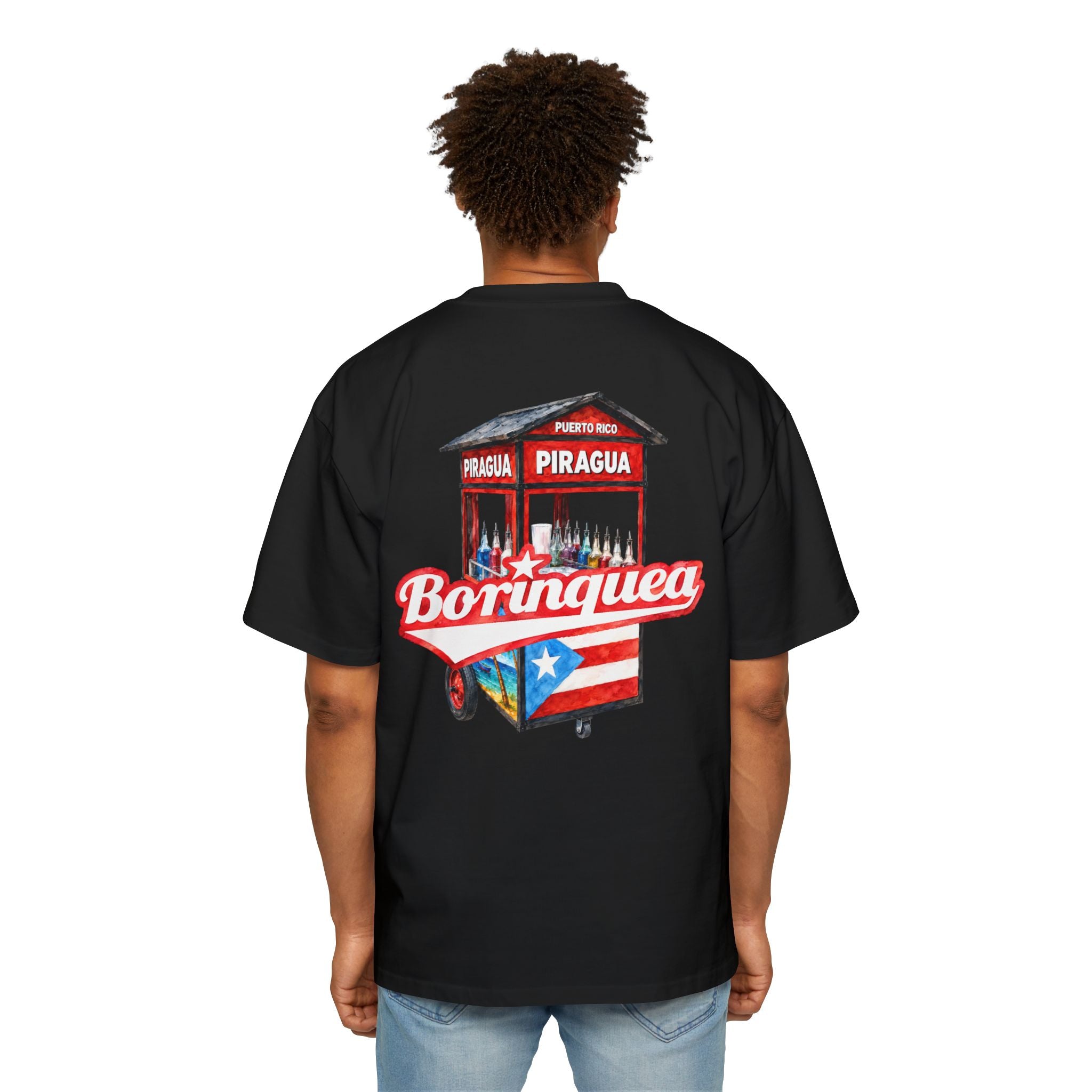 Camisa Oversize “Piragua Boricua” Borinquea