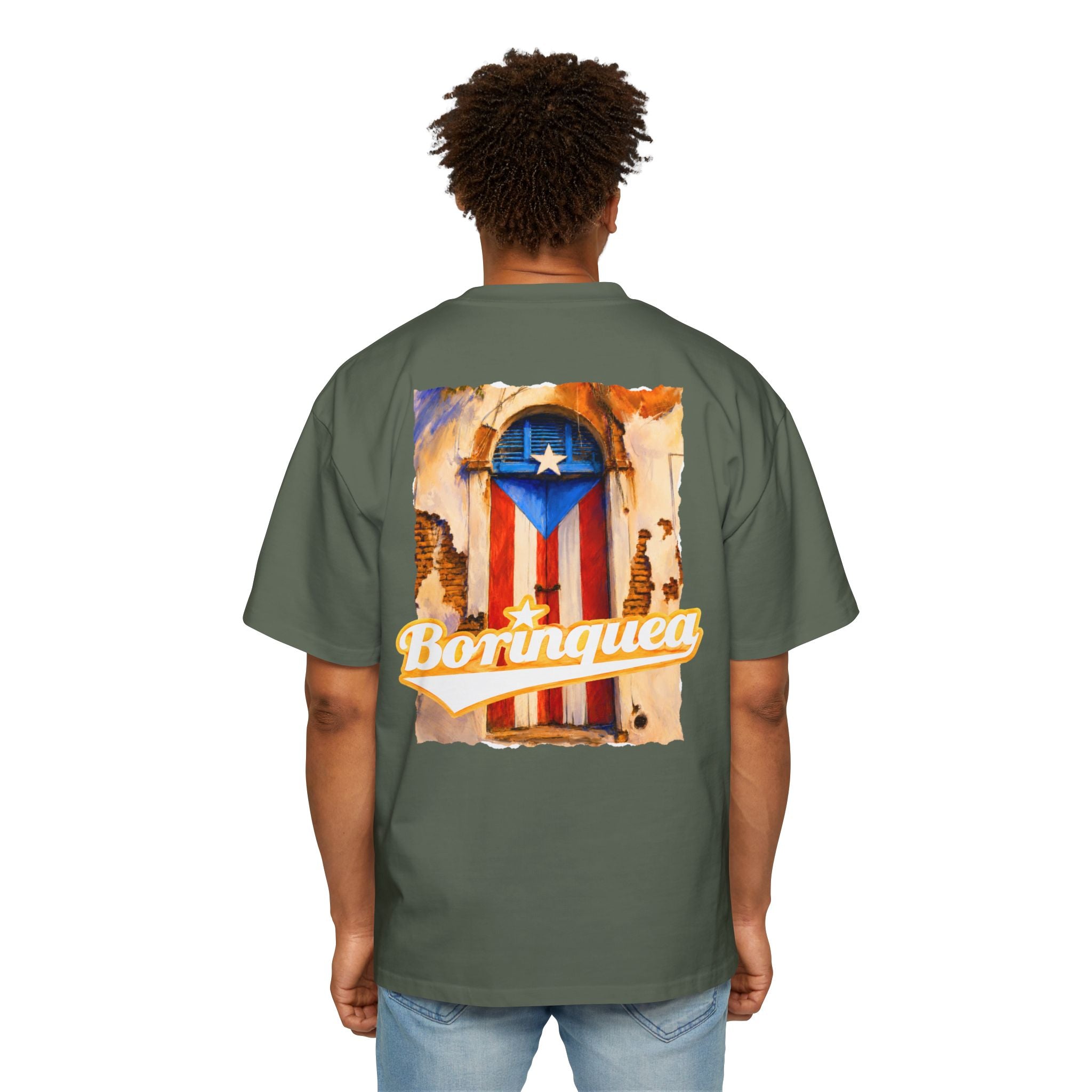 Camisa Oversize "Puerta de San Juan Boricua" Borinquea