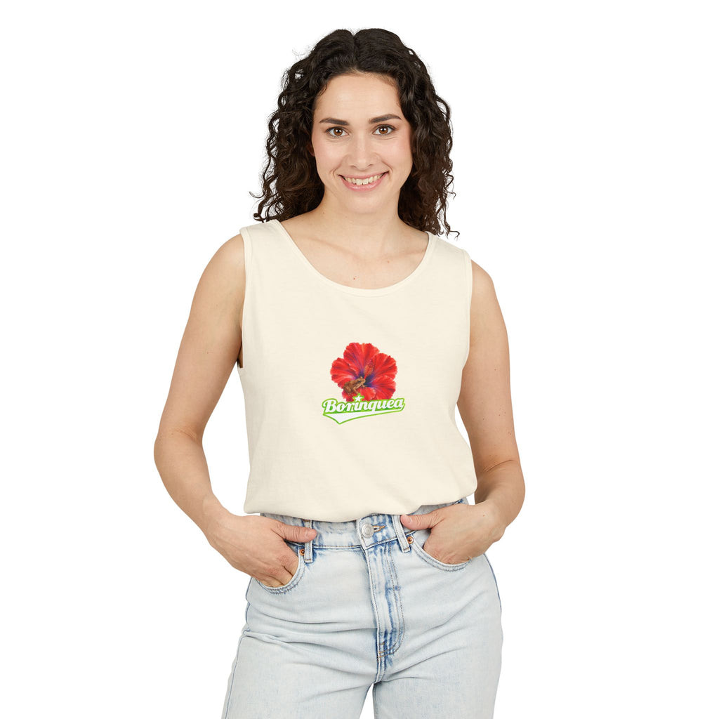 Tank Top "Coquí y Flor de Maga" Borinquea