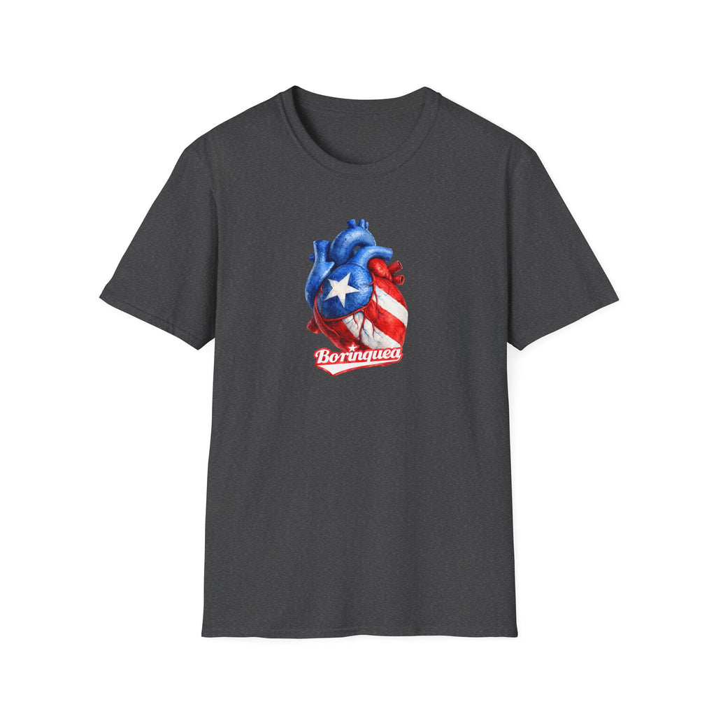 Camisa “Corazón Boricua” Borinquea