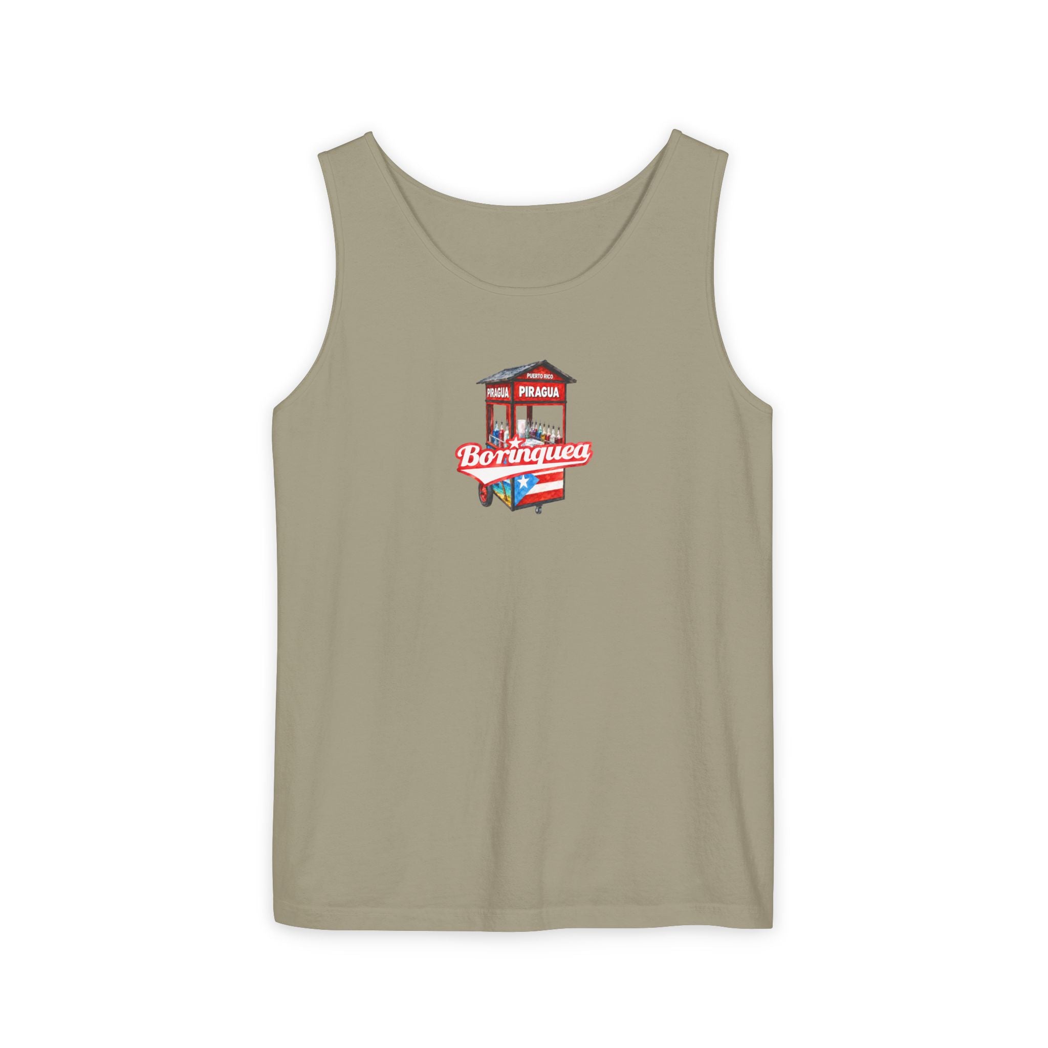 Tank Top Unisex “Carrito de Piraguas” Borinquea