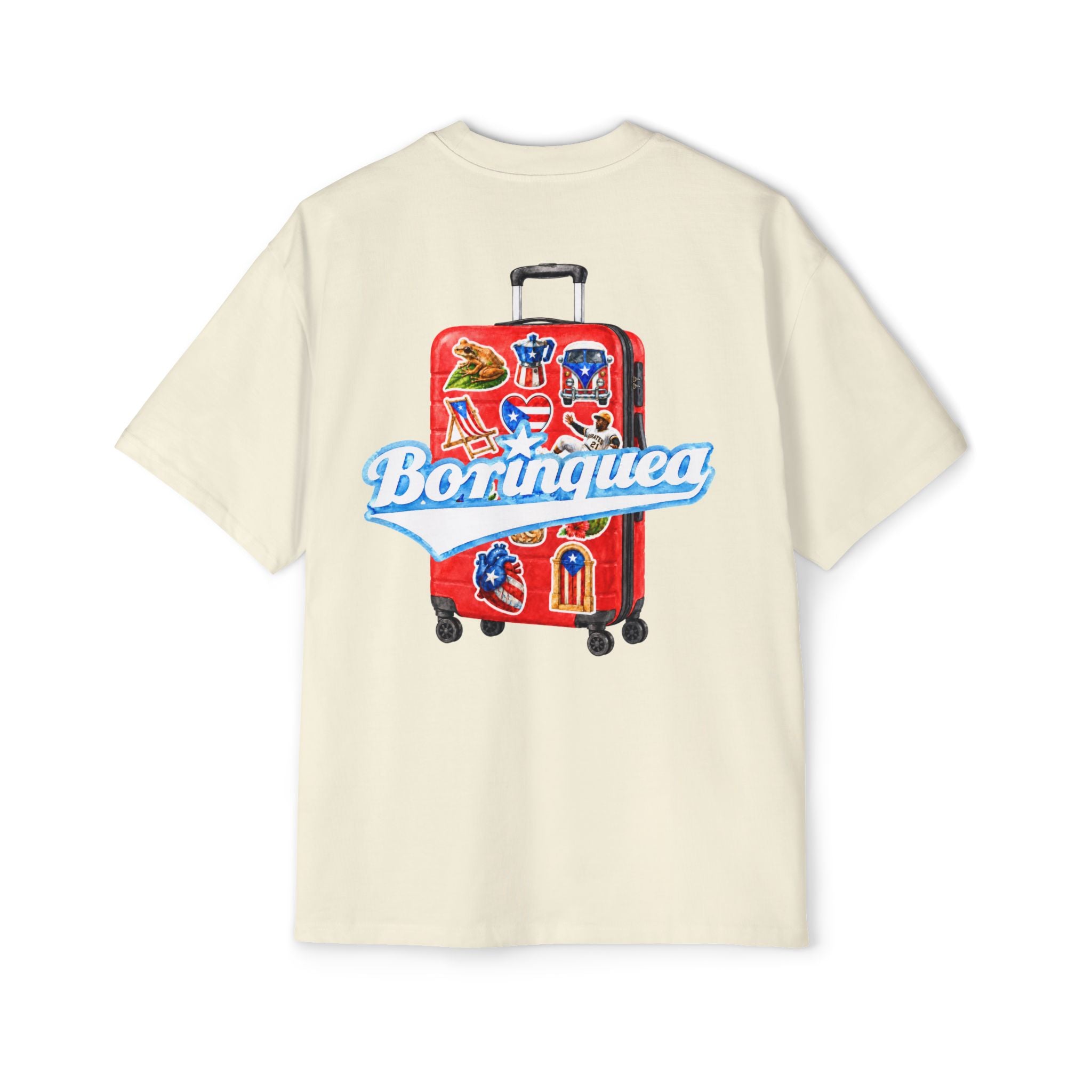 Camisa Oversize "Viajero Boricua" Borinquea