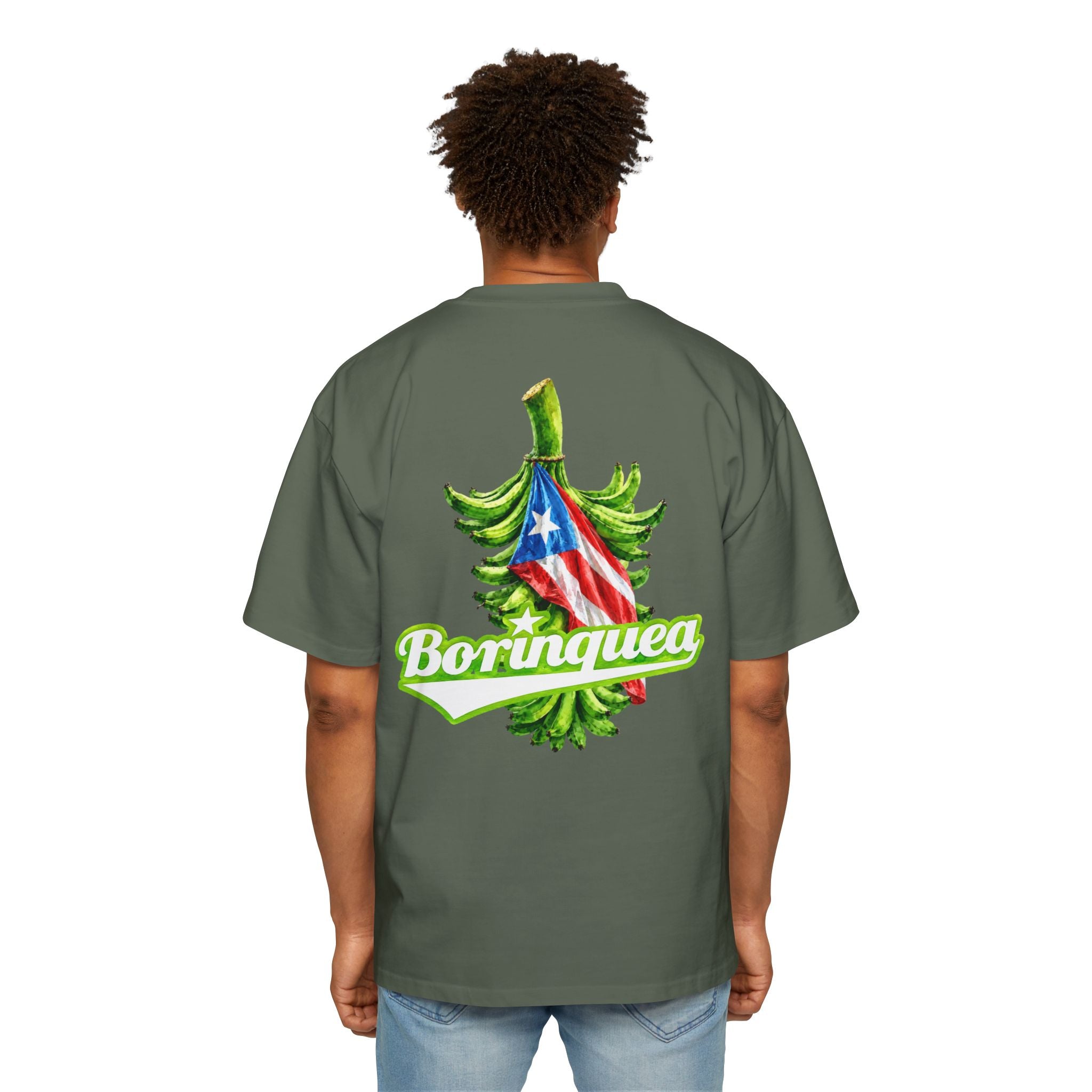 Camisa Oversize “Mancha de Plátano” Borinquea