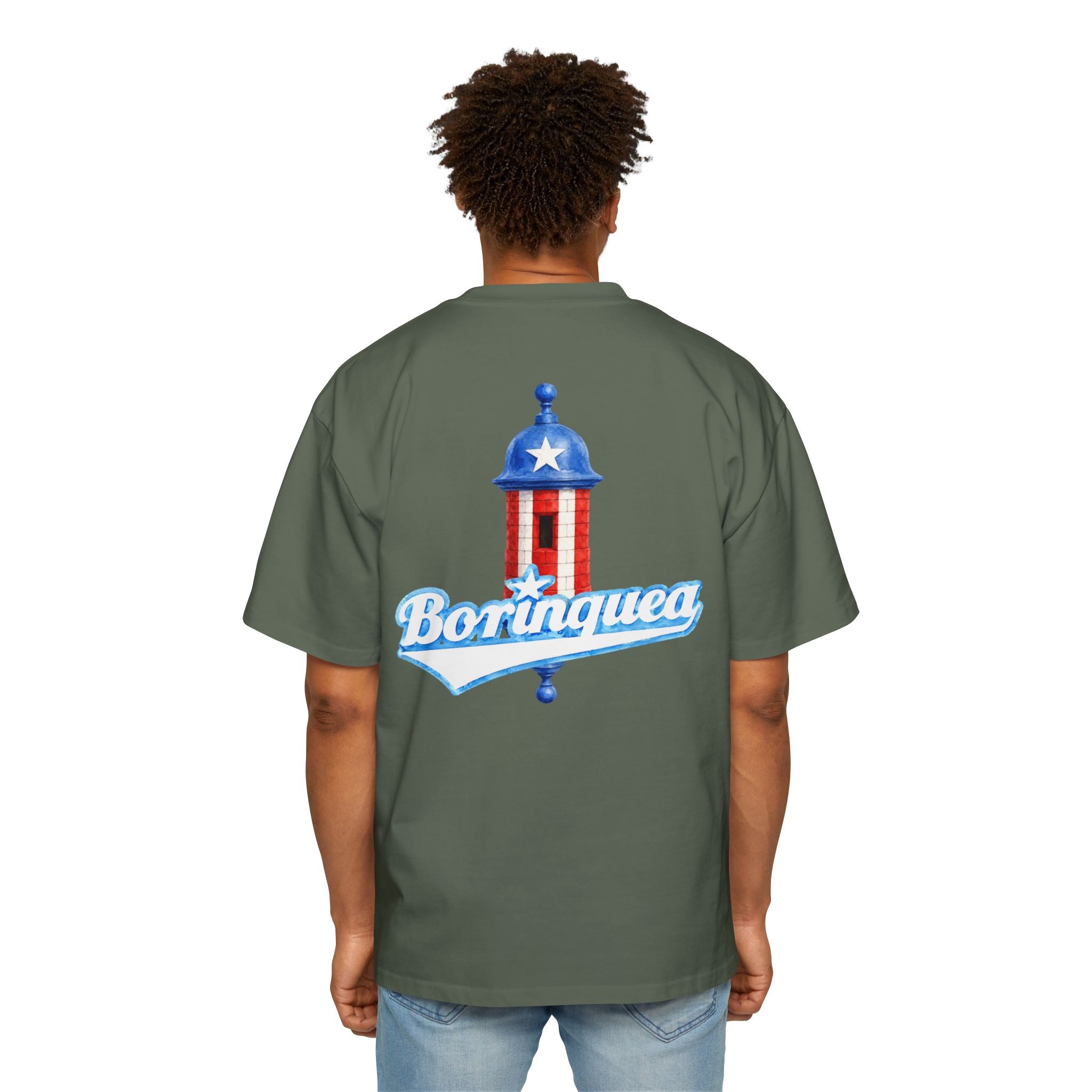 Camisa Oversized “Garita del Morro Boricua” Borinquea